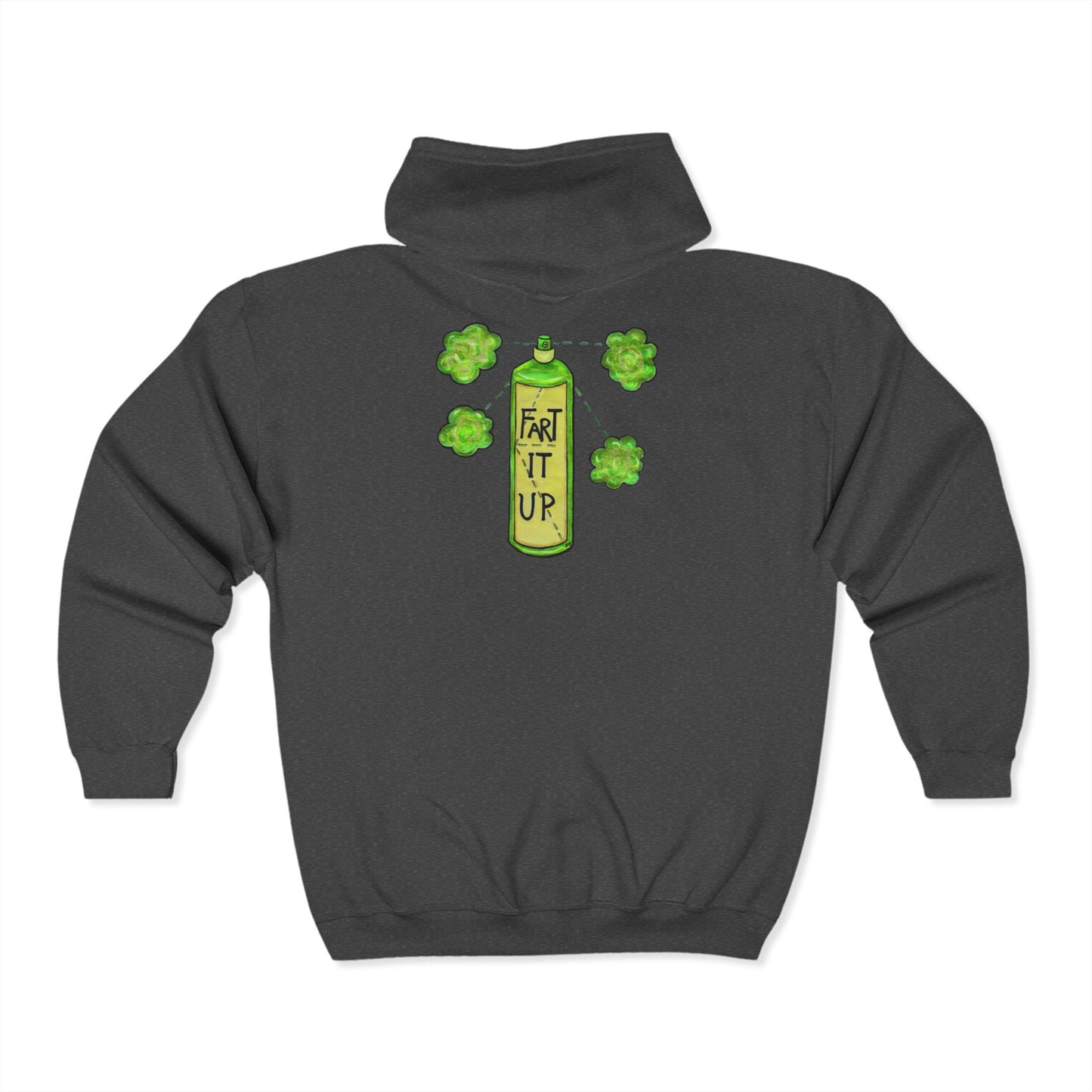 Fart it Up Unisex Heavy Blend™ Full Zip Hooded Sweatshirt