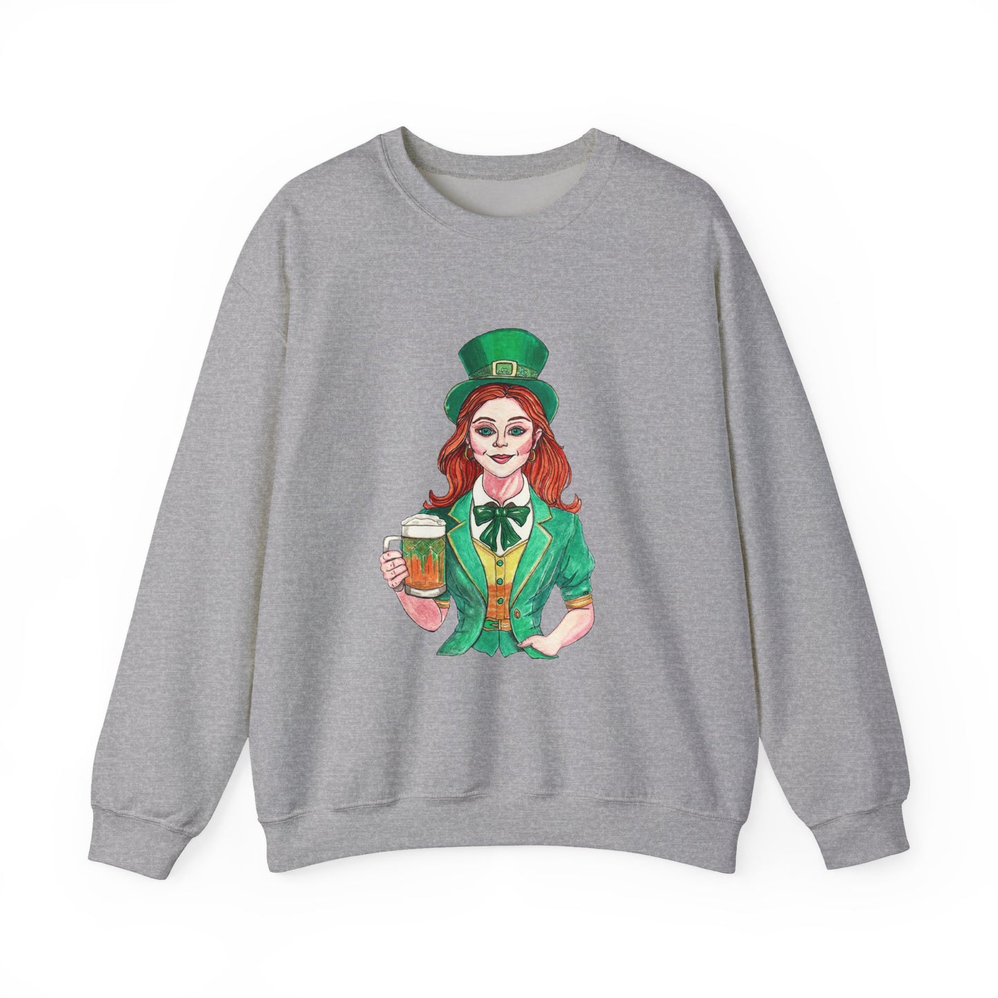 Paddys Day Cheers Unisex Heavy Blend™ Crewneck Sweatshirt