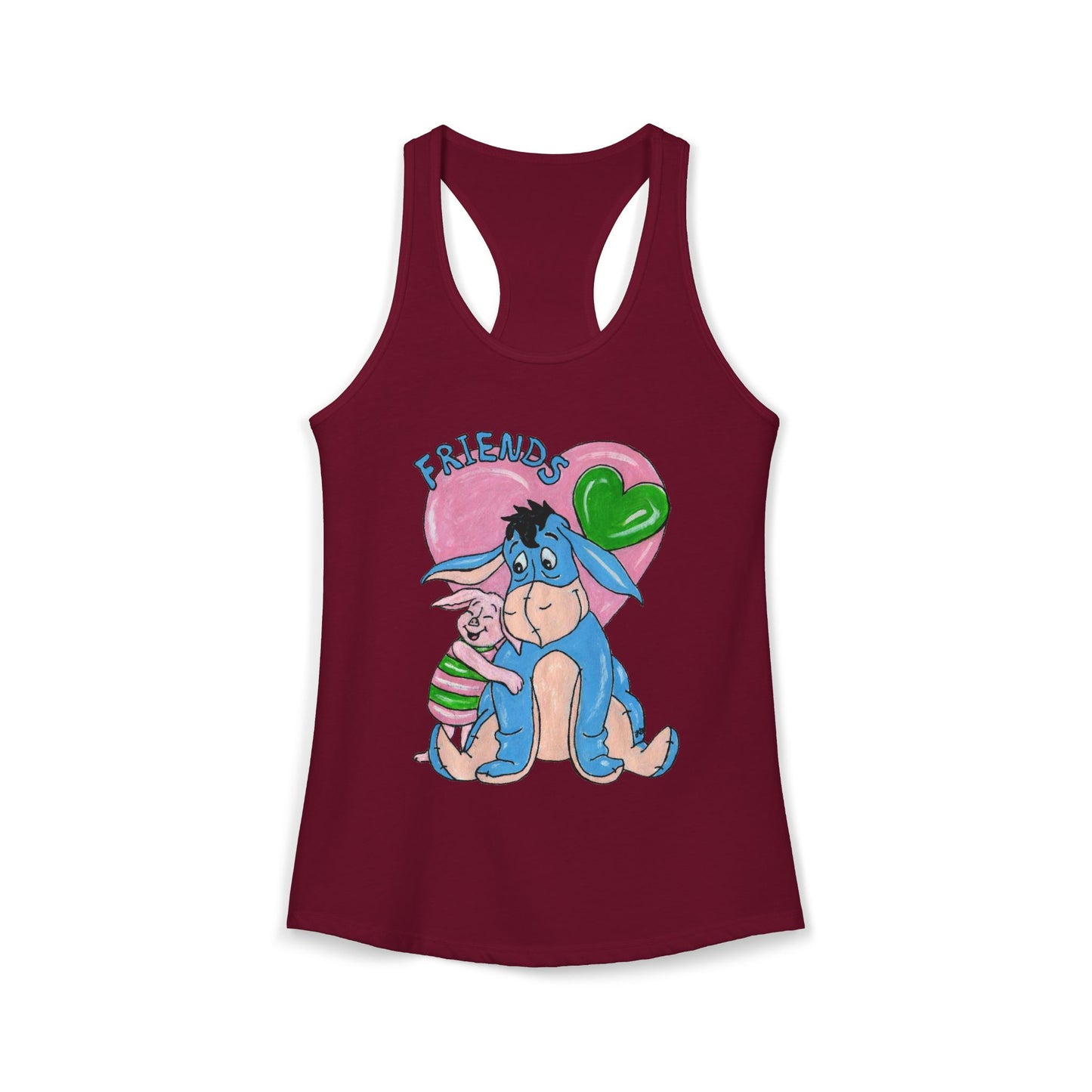 Best Friends Women's Ideal Racerback Tank
