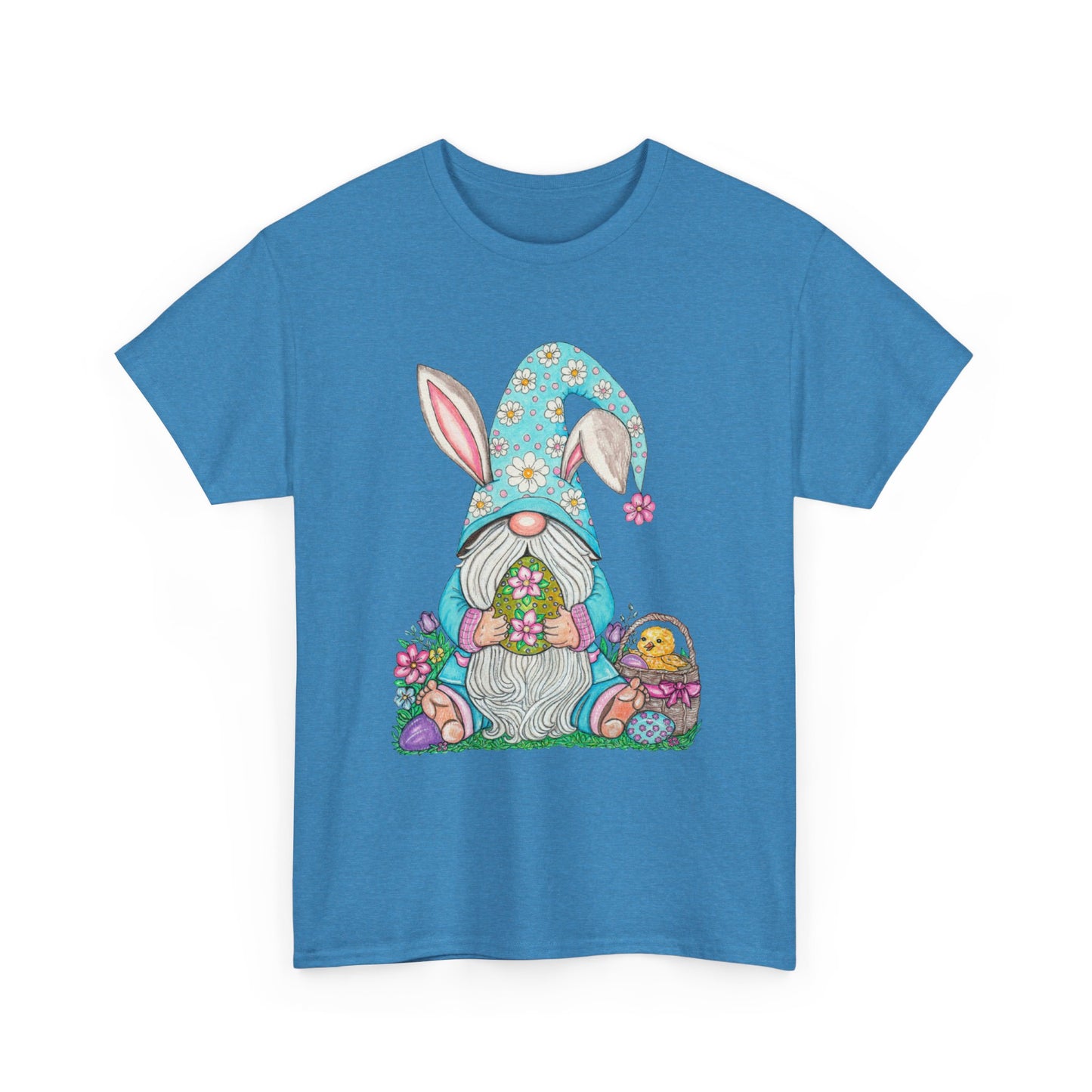 Easter Gnome Unisex Heavy Cotton Tee