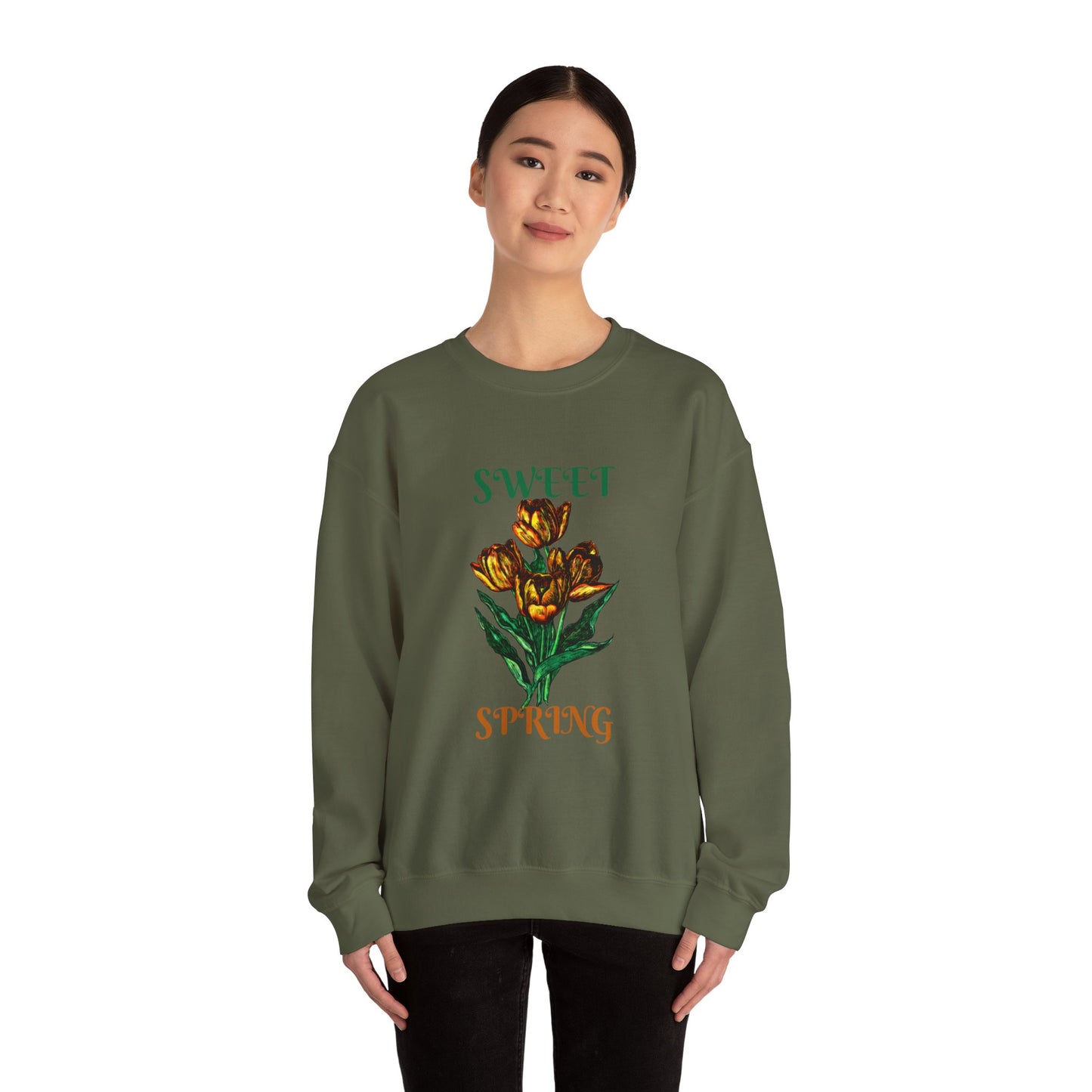 Sweet Spring Unisex Heavy Blend™ Crewneck Sweatshirt