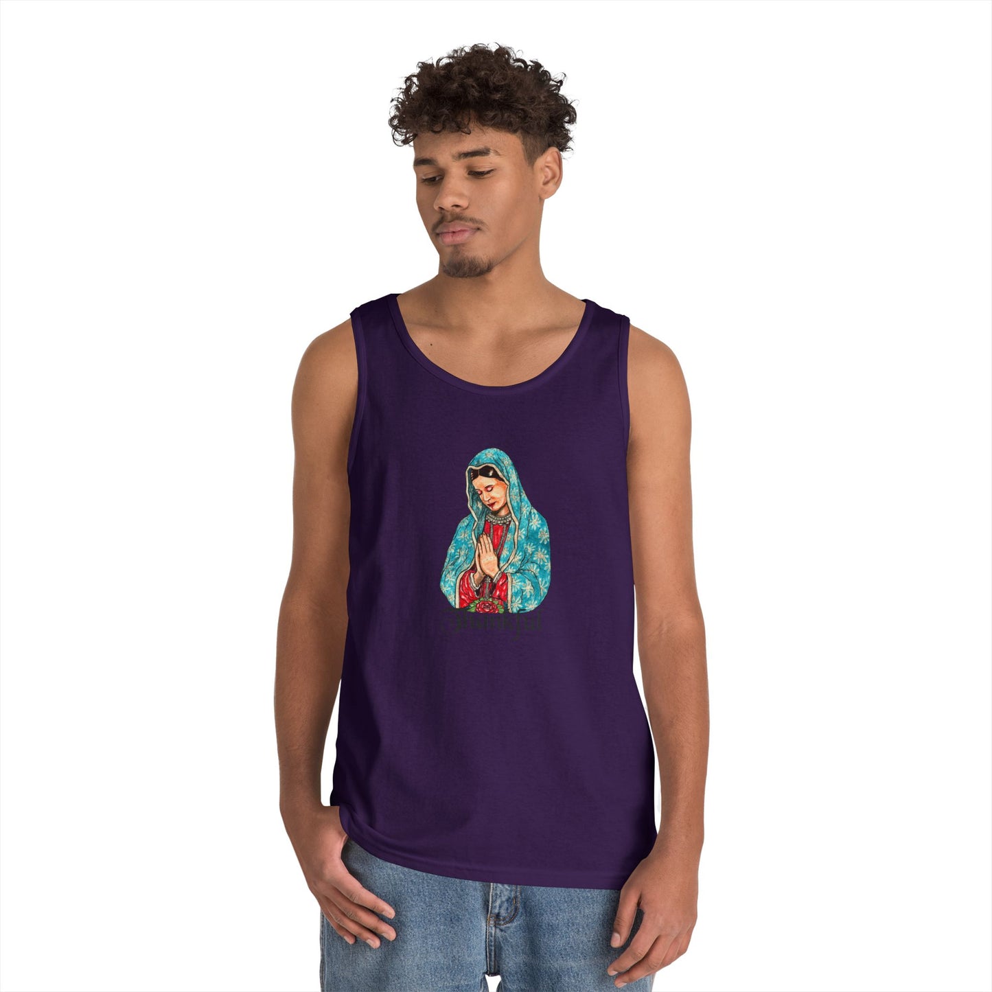 Thankful Unisex Heavy Cotton Tank Top