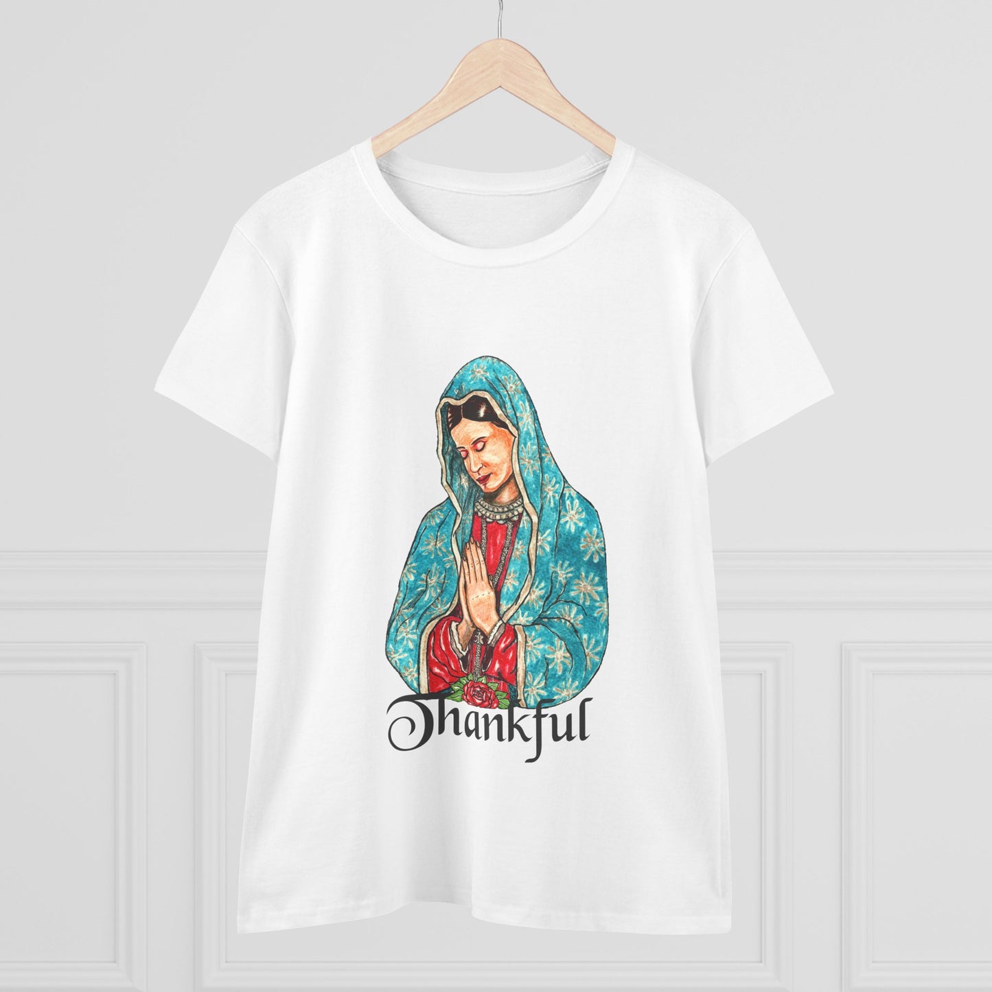 Thankful Women's Midweight Cotton Tee