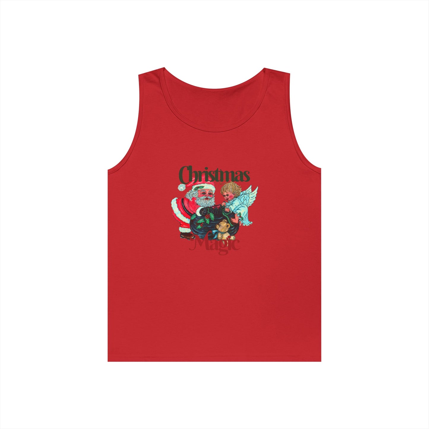 Christmas Magic Unisex Heavy Cotton Tank Top