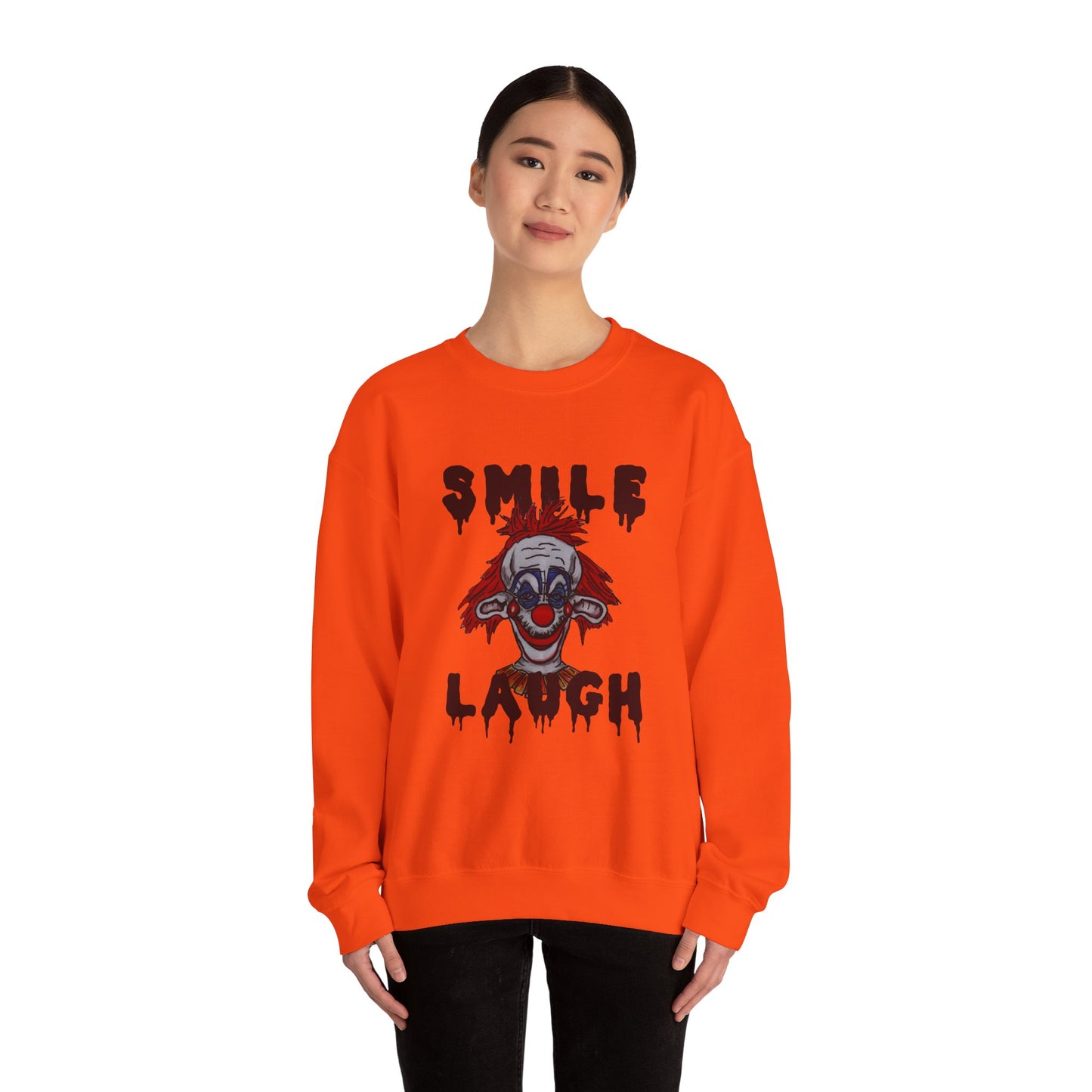 Smile, Laugh Unisex Heavy Blend™ Crewneck Sweatshirt