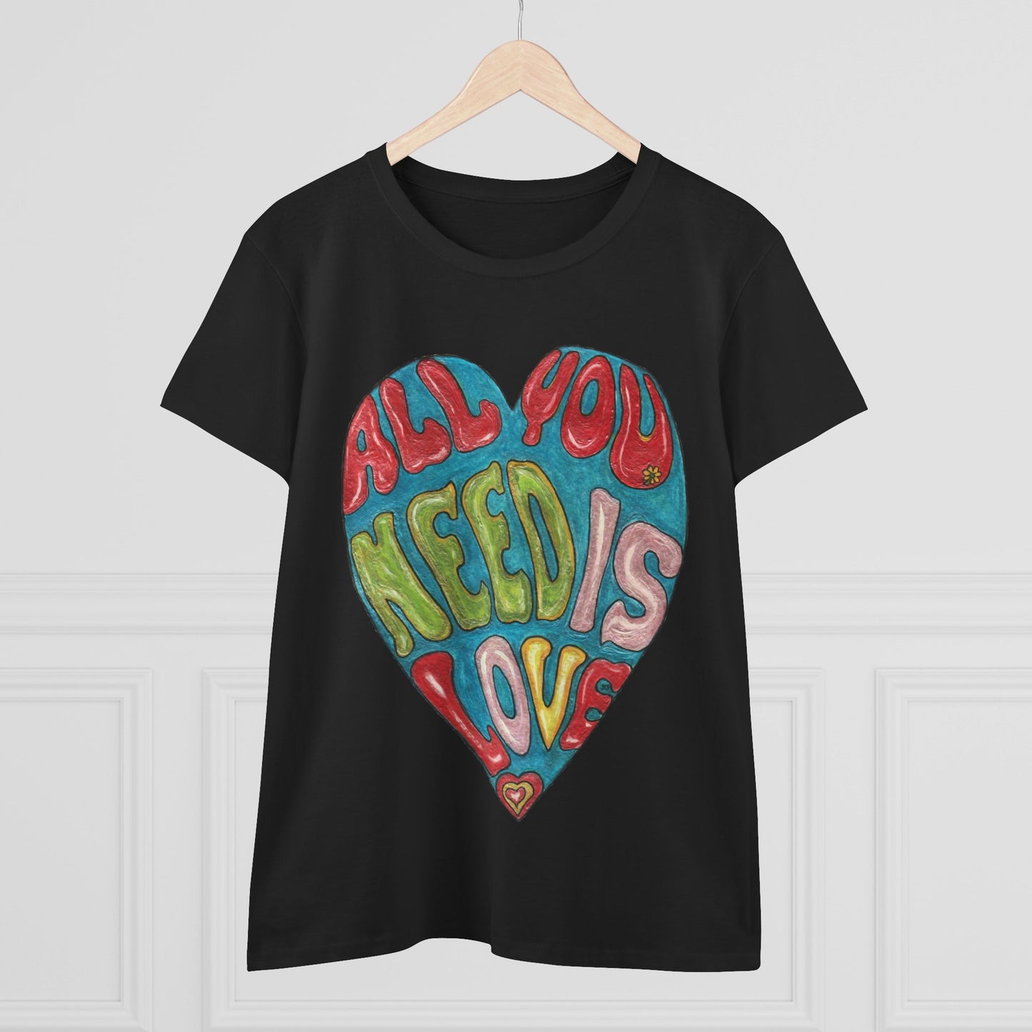 Love Women's Midweight Cotton Tee