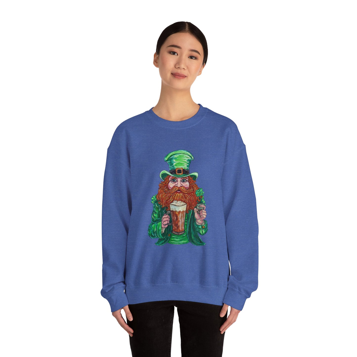 Drunken Leprechaun Unisex Heavy Blend™ Crewneck Sweatshirt