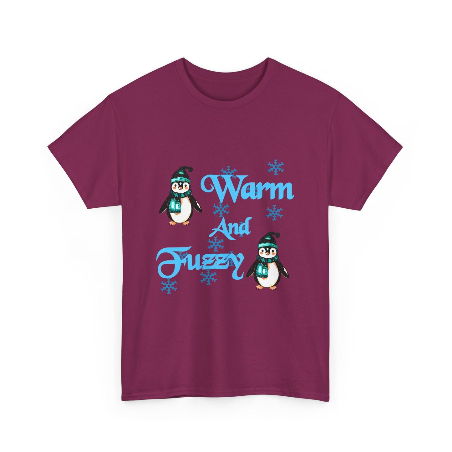 Warm and Fuzzy Unisex Heavy Cotton Tee