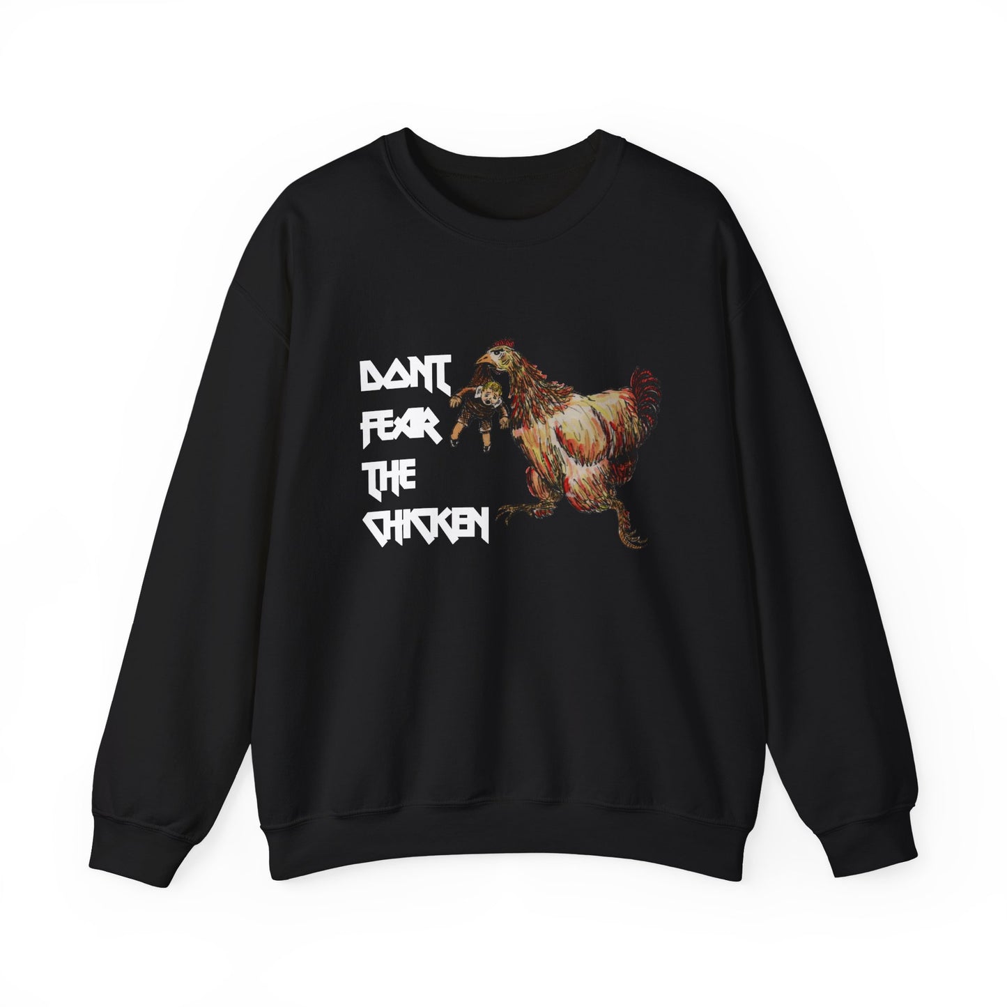 Don't Fear the Chicken Unisex Heavy Blend™ Crewneck Sweatshirt