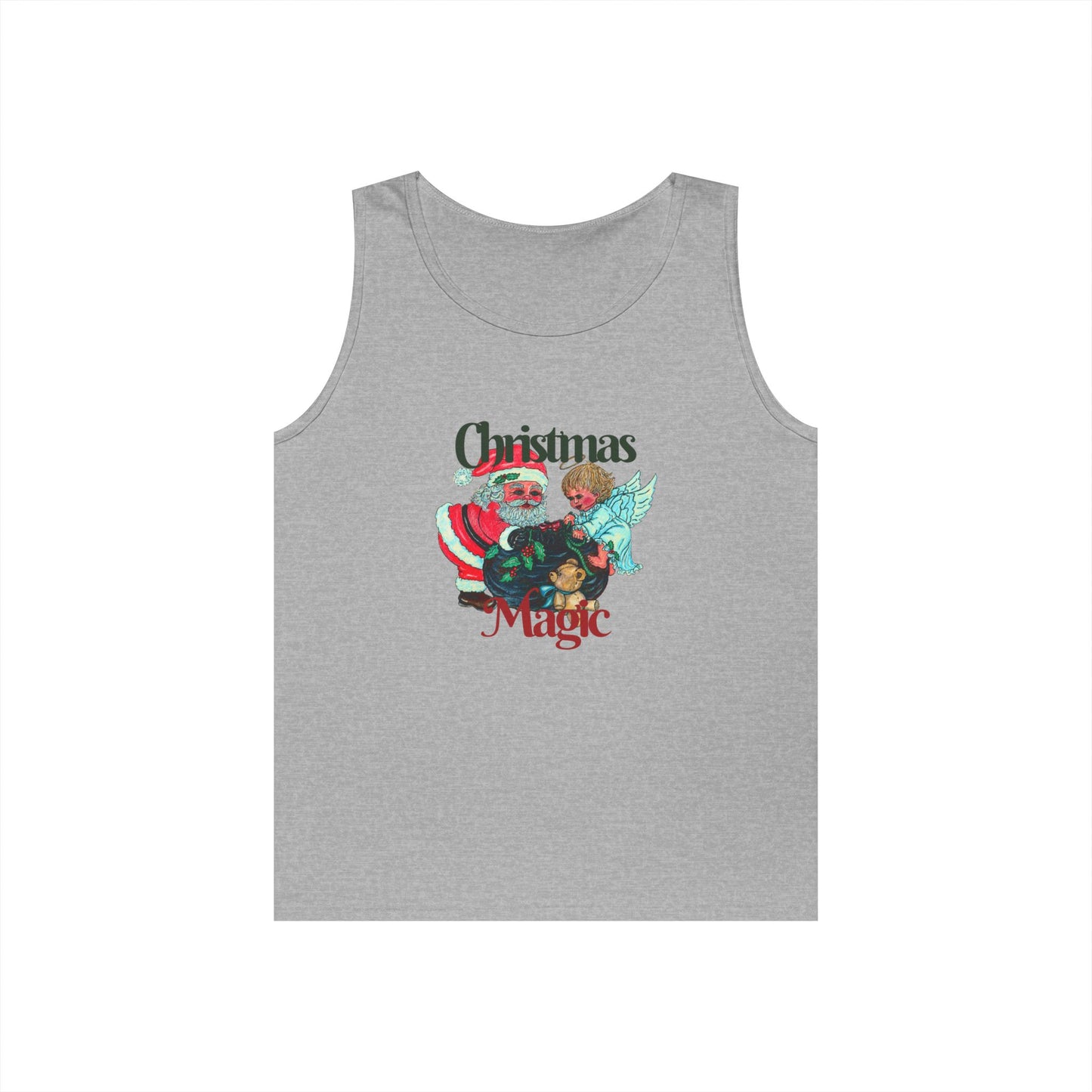 Christmas Magic Unisex Heavy Cotton Tank Top