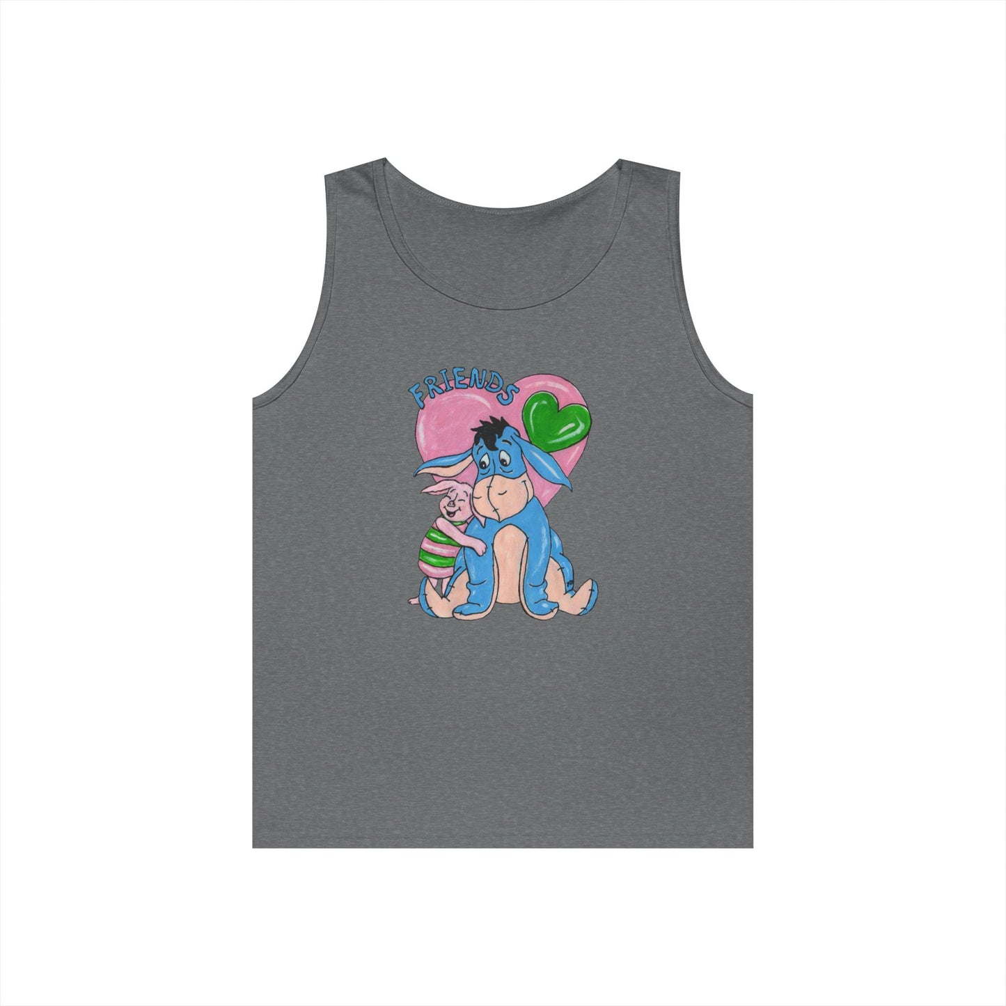 Best Friends Unisex Heavy Cotton Tank Top