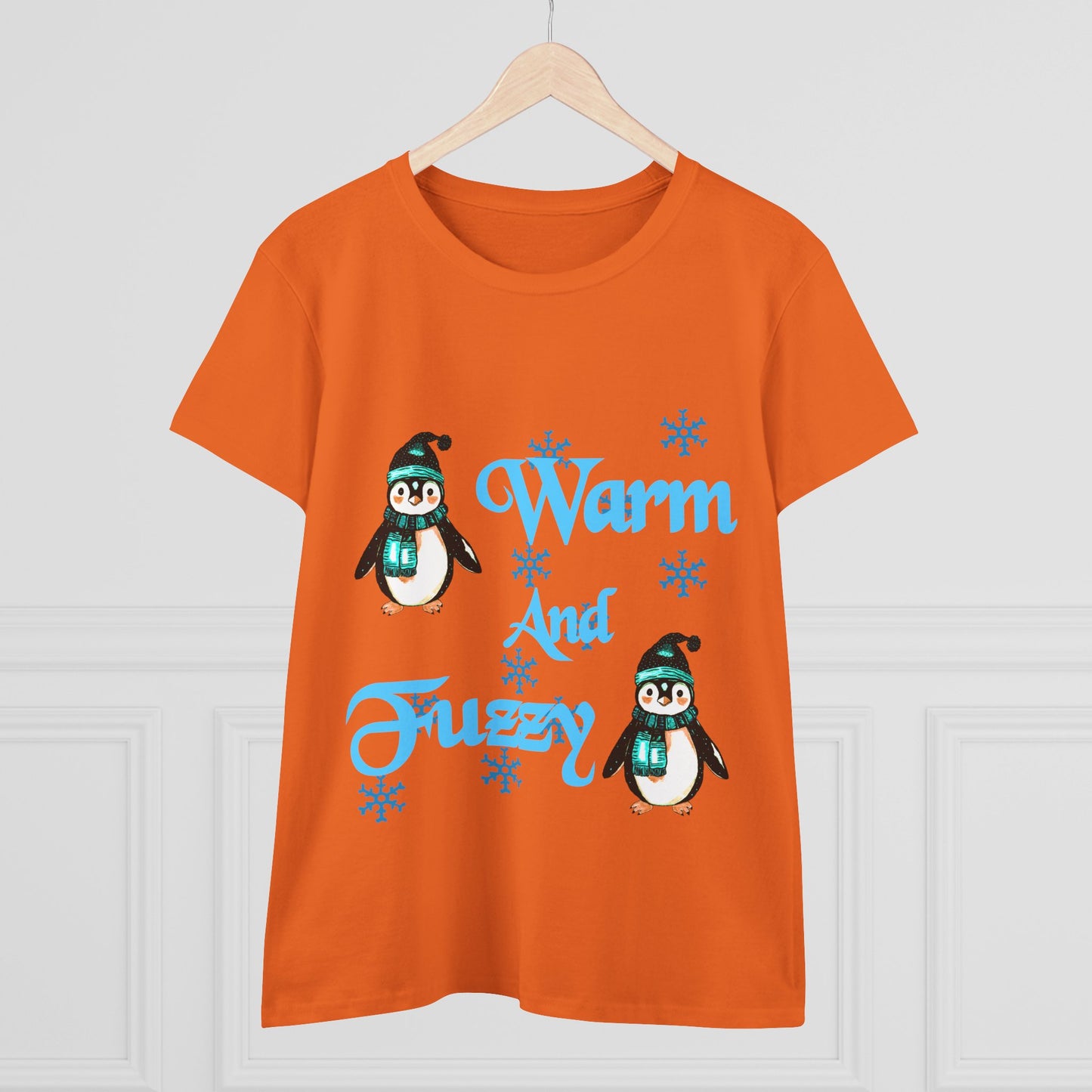 Warm and Fuzzy Women's Midweight Cotton Tee