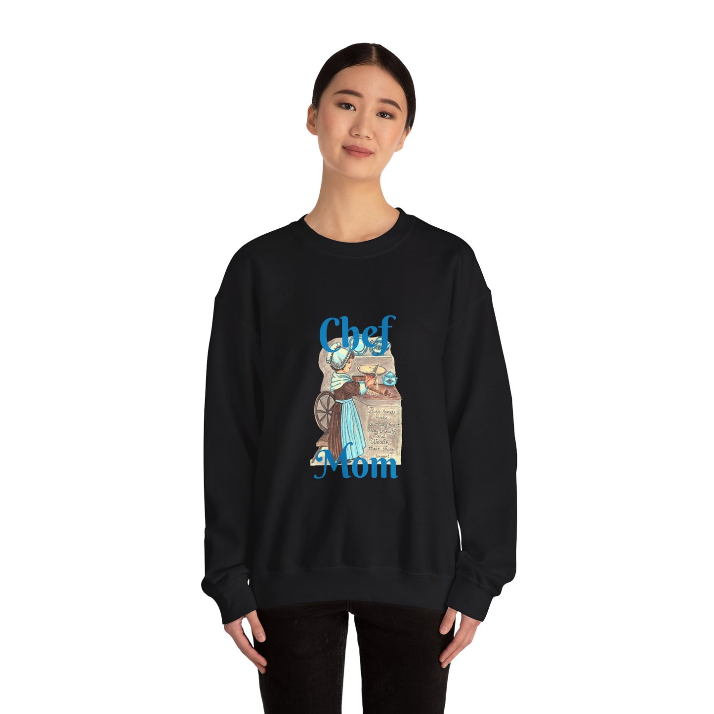 Chef Mom Unisex Heavy Blend™ Crewneck Sweatshirt