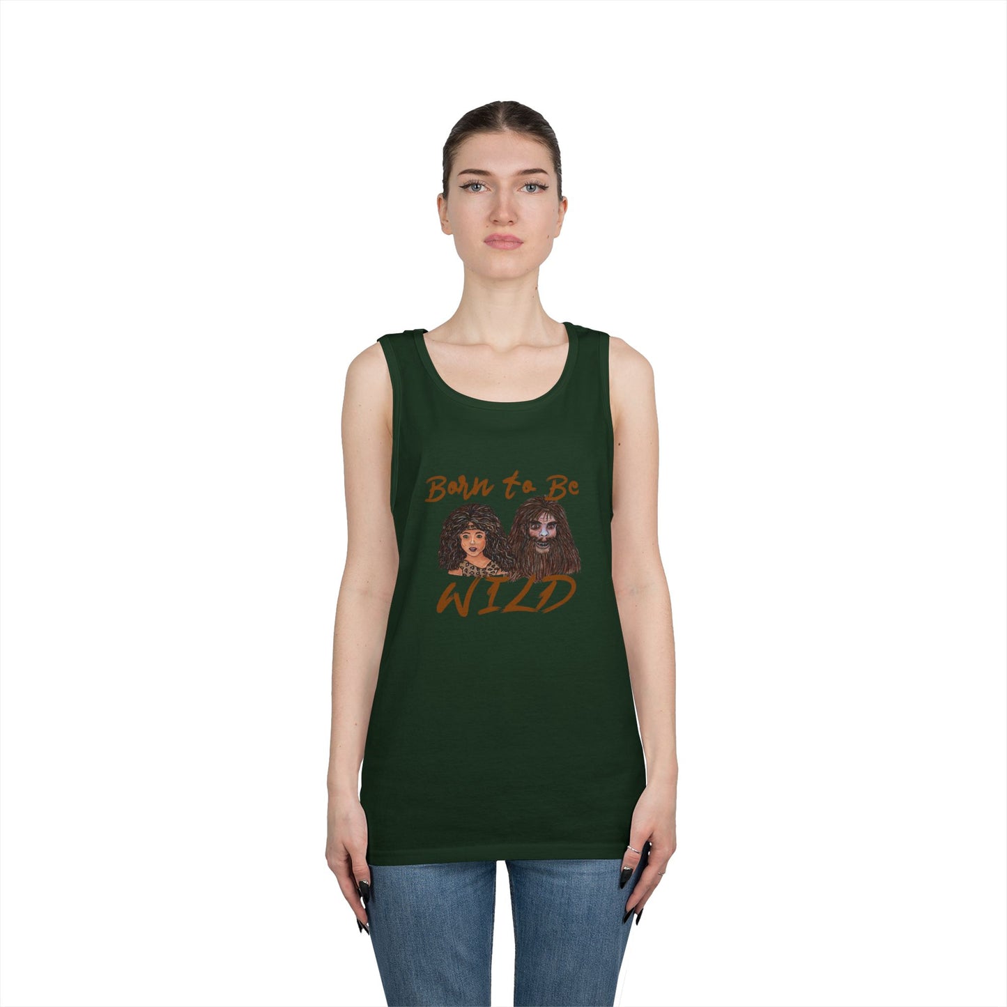 Born to be Wild Unisex Heavy Cotton Tank Top