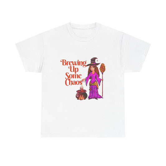 Brewing Up Some Chaos Unisex Heavy Cotton Tee