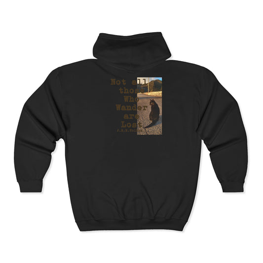 Wandering Kitty Unisex Heavy Blend™ Full Zip Hooded Sweatshirt