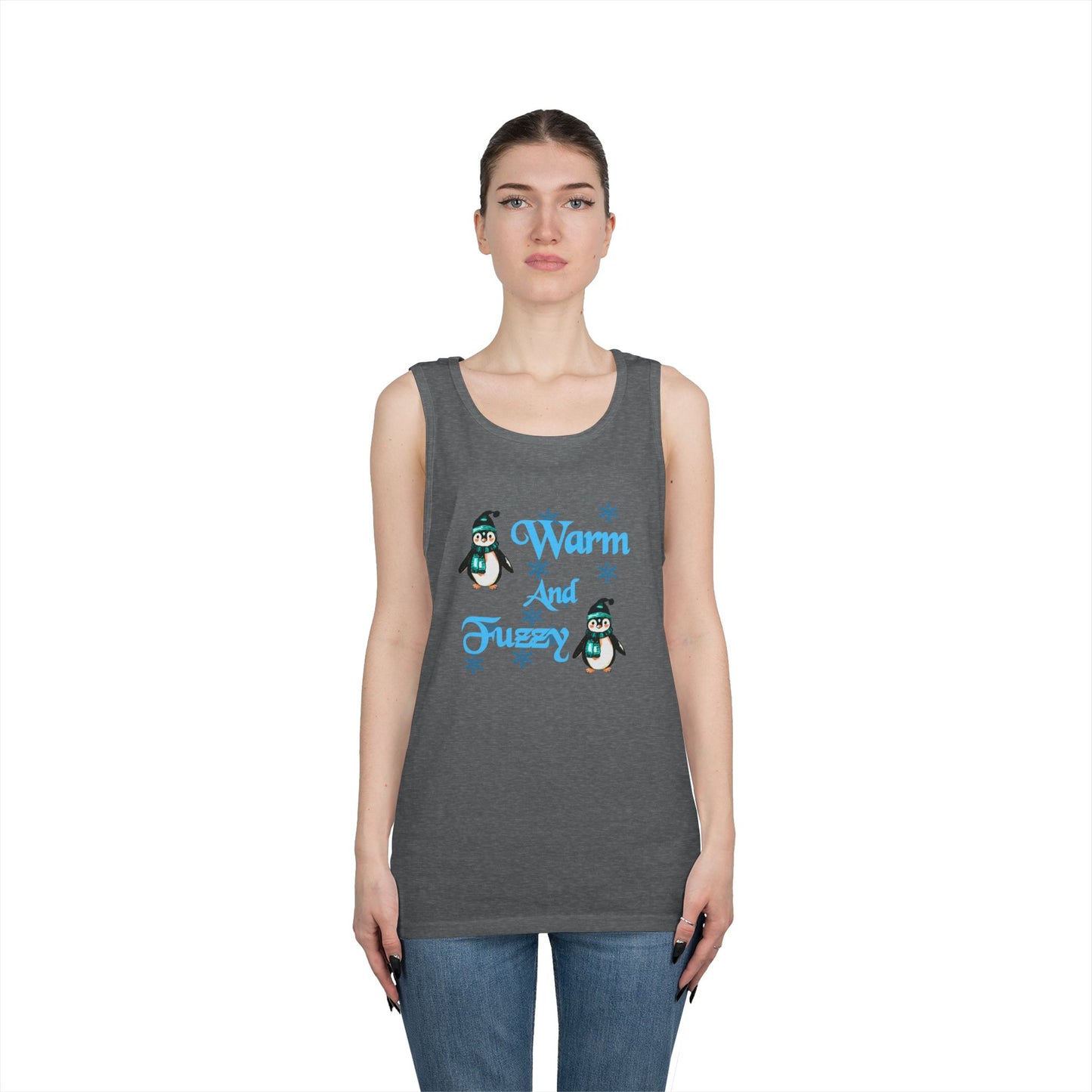 Warm and Fuzzy Unisex Heavy Cotton Tank Top