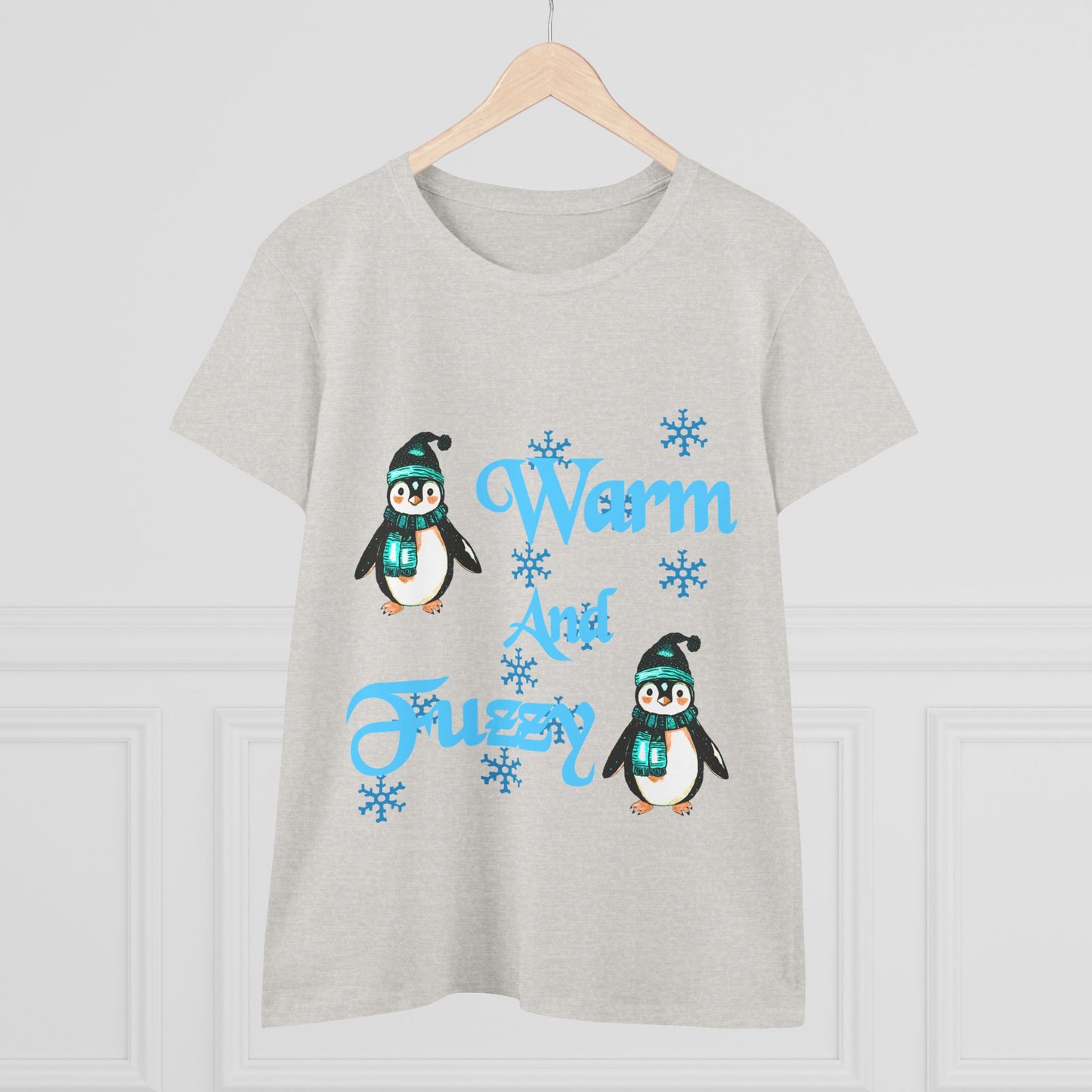 Warm and Fuzzy Women's Midweight Cotton Tee