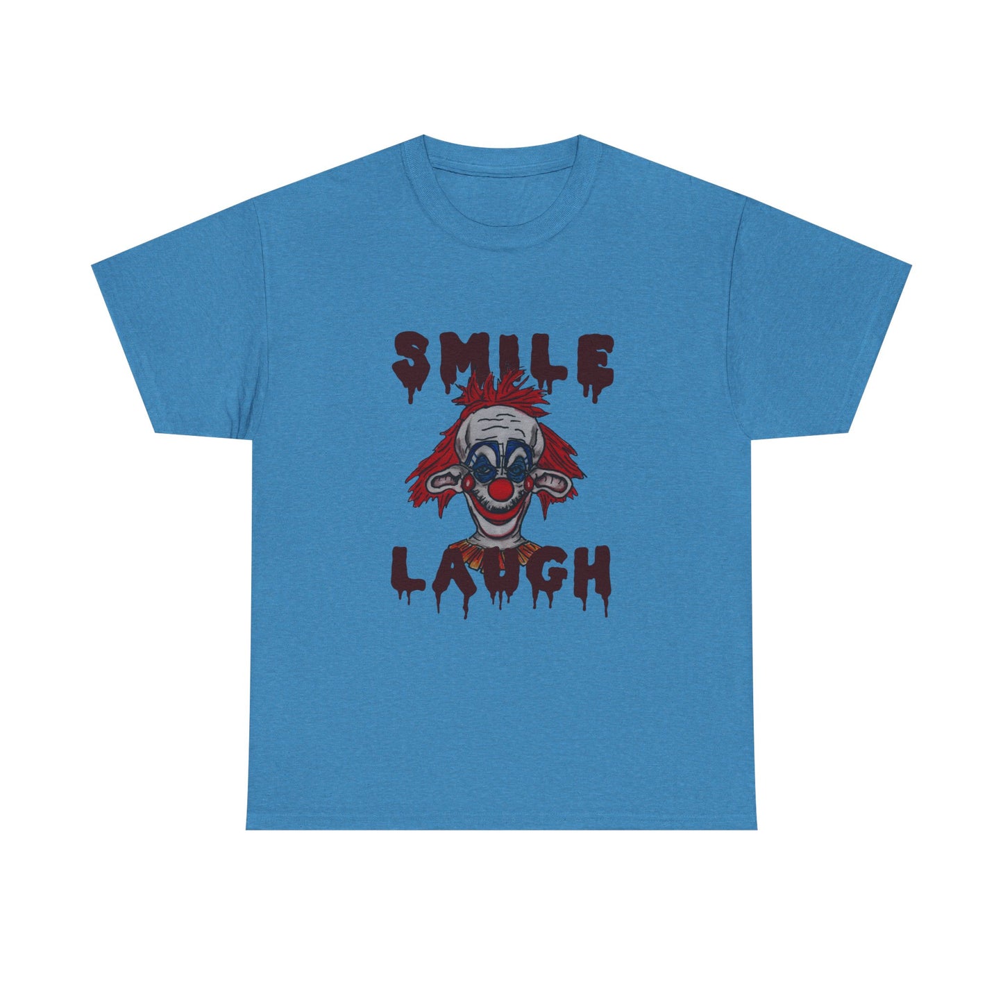 Smile, Laugh Unisex Heavy Cotton Tee