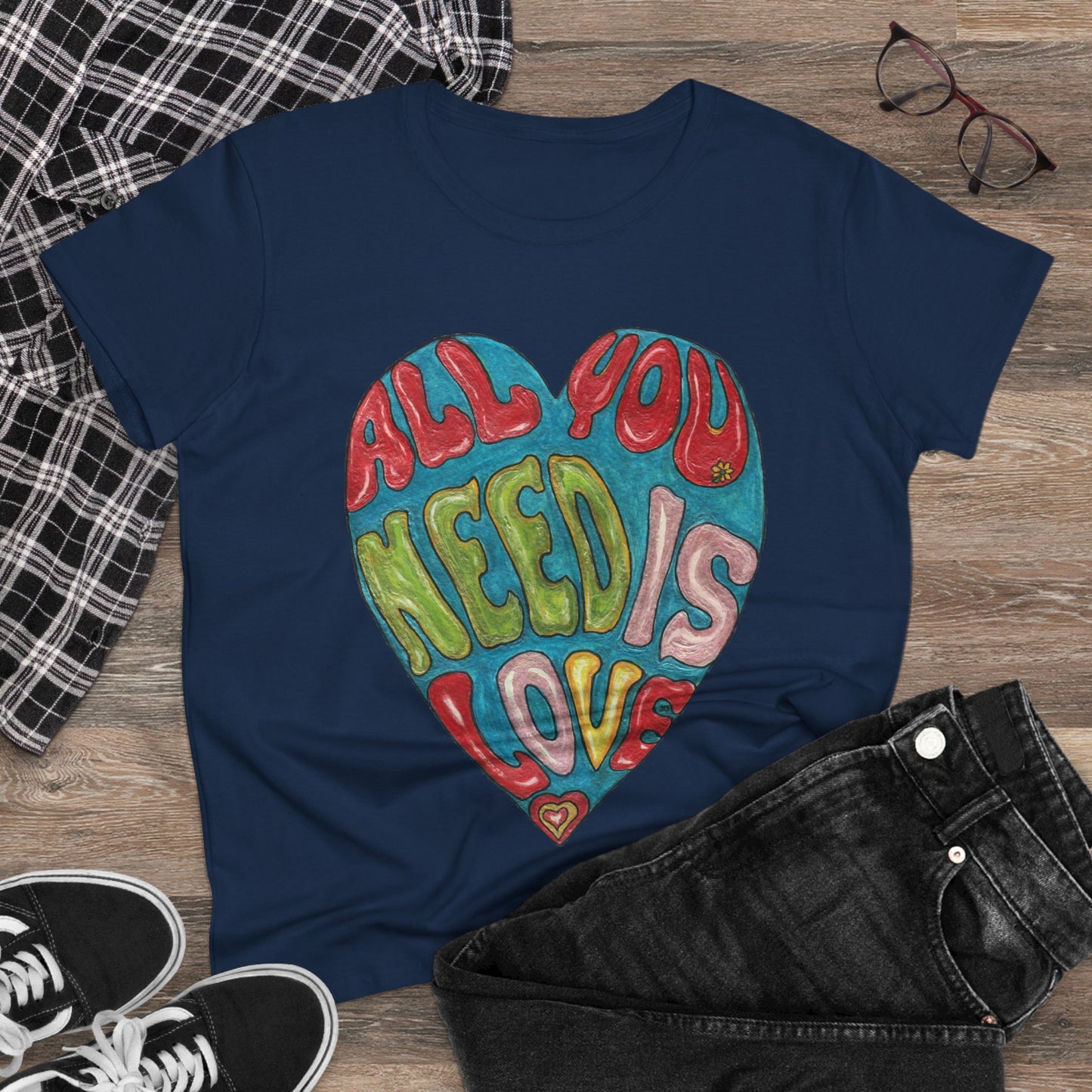 Love Women's Midweight Cotton Tee