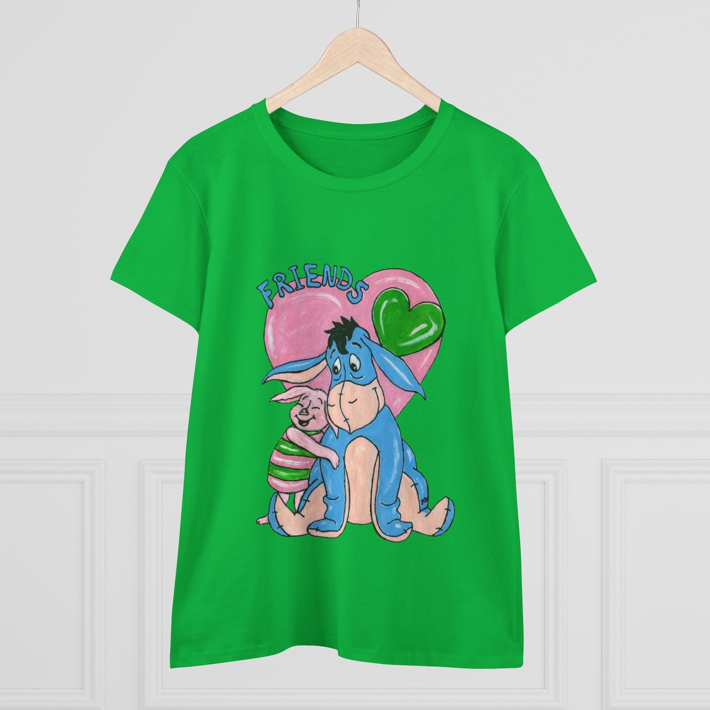 Best Friends Women's Midweight Cotton Tee