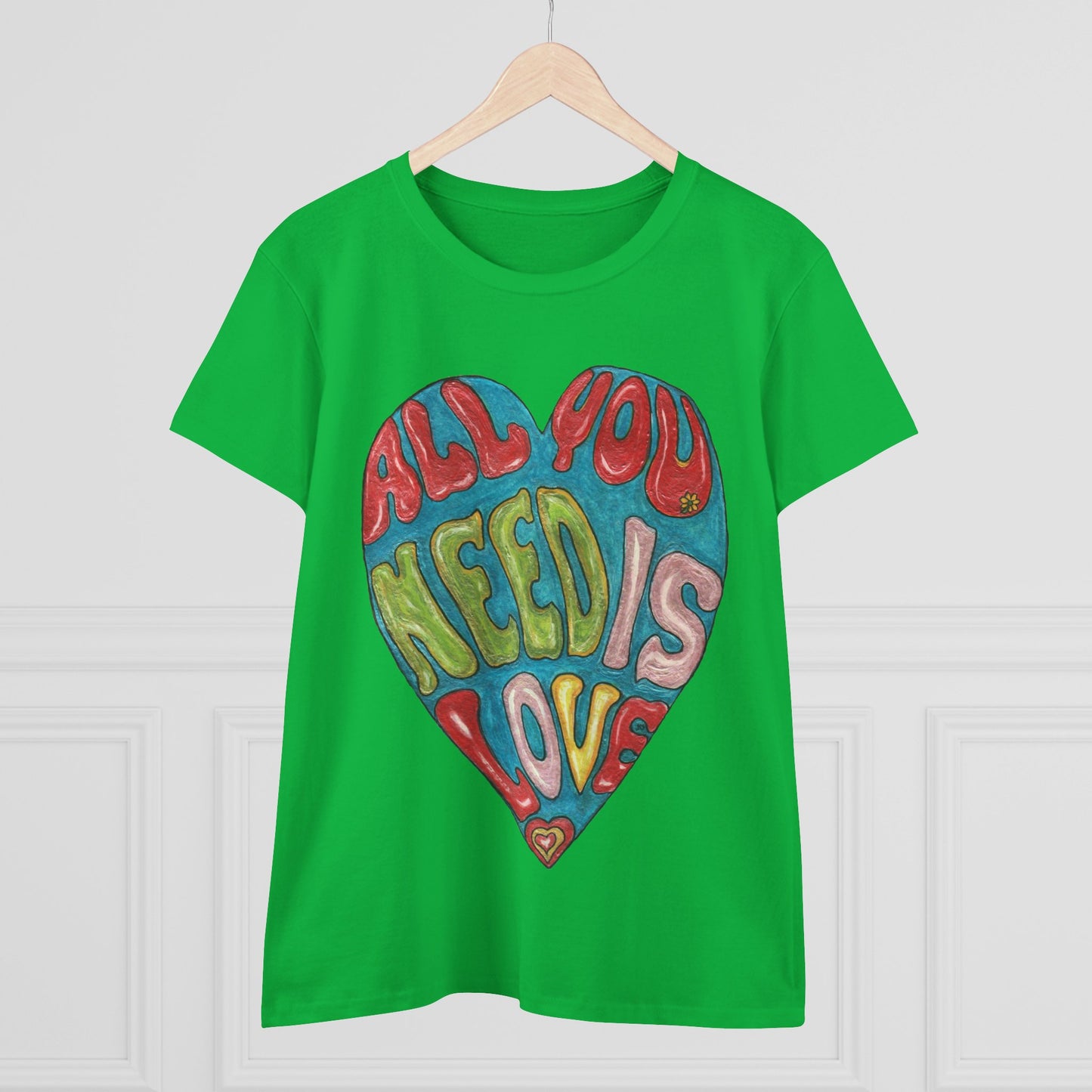 Love Women's Midweight Cotton Tee