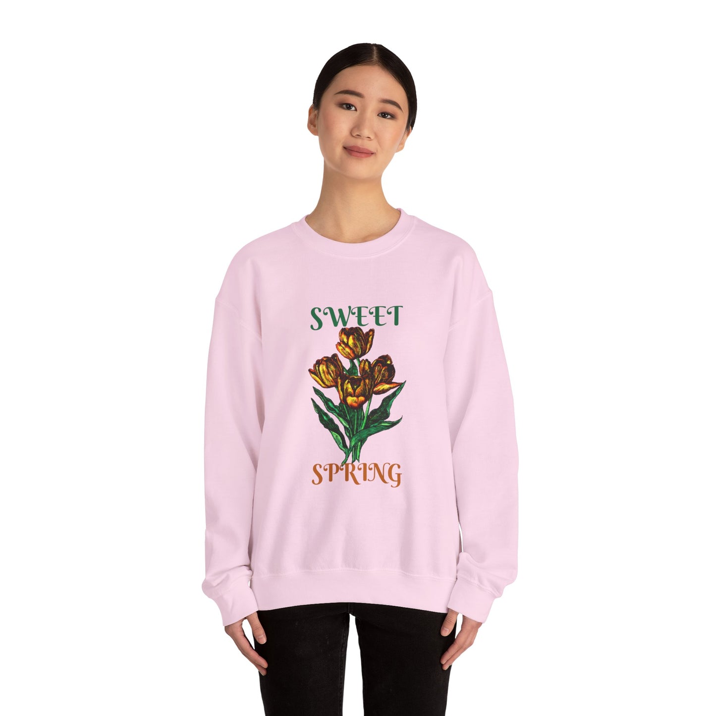 Sweet Spring Unisex Heavy Blend™ Crewneck Sweatshirt