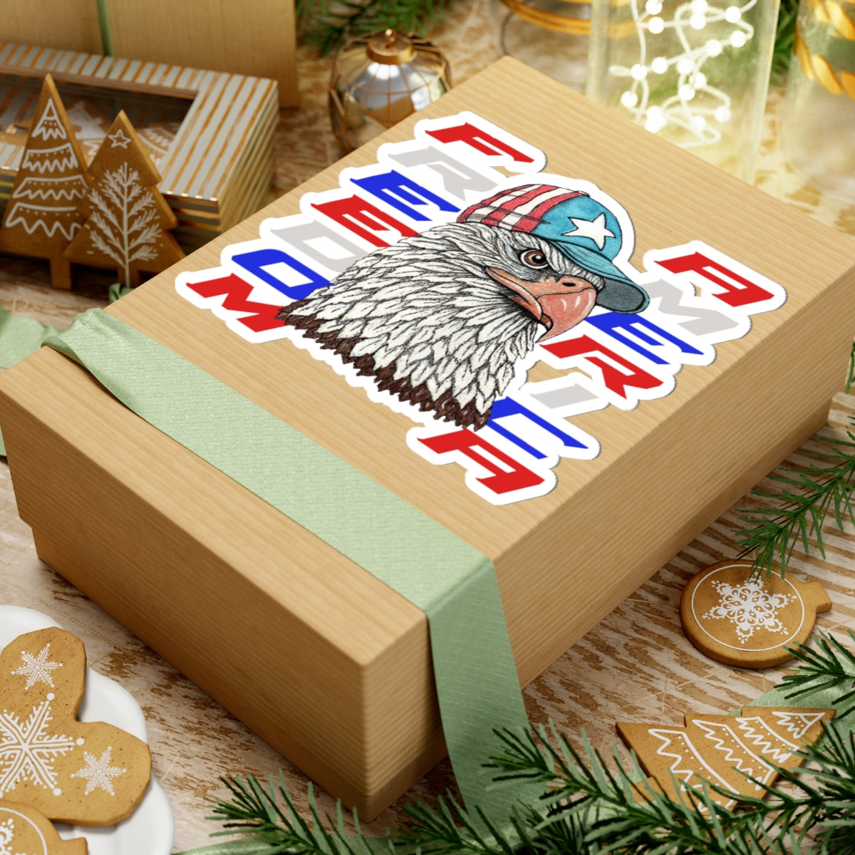 Freedom America Kiss-Cut Stickers