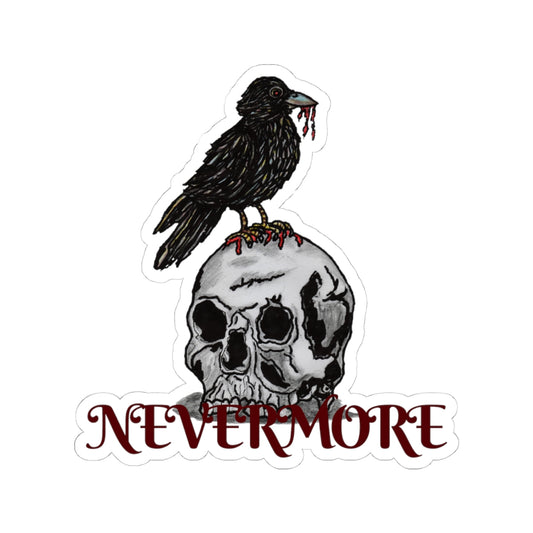 Nevermore Kiss-Cut Stickers