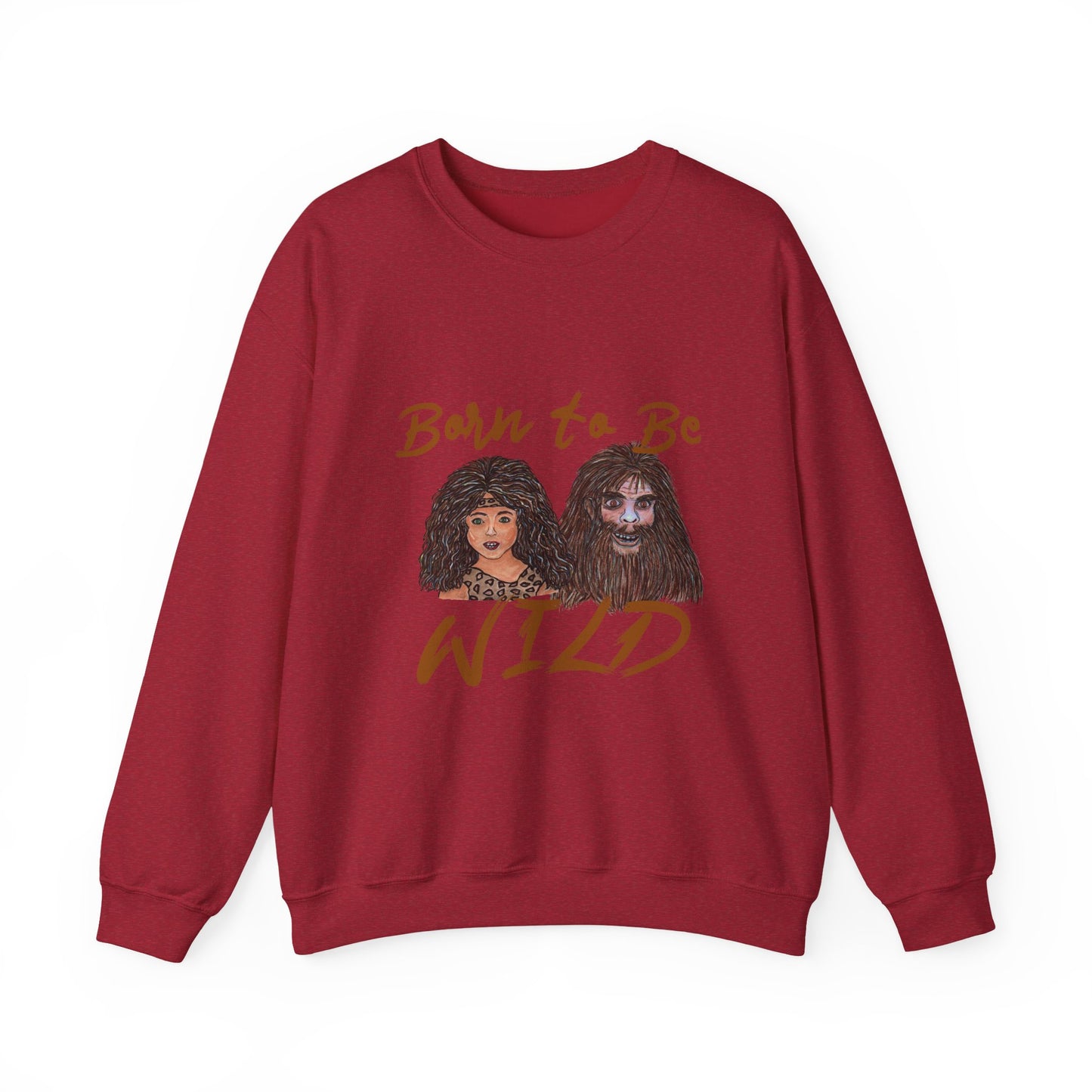 Born to be Wild Unisex Heavy Blend™ Crewneck Sweatshirt