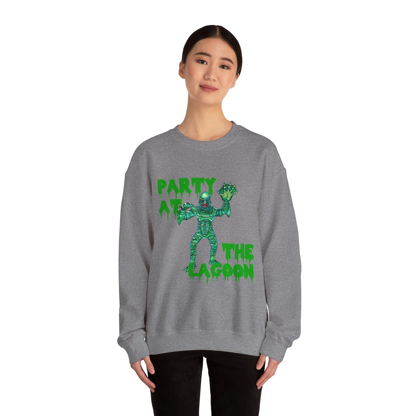 Party at the Lagoon Unisex Heavy Blend™ Crewneck Sweatshirt