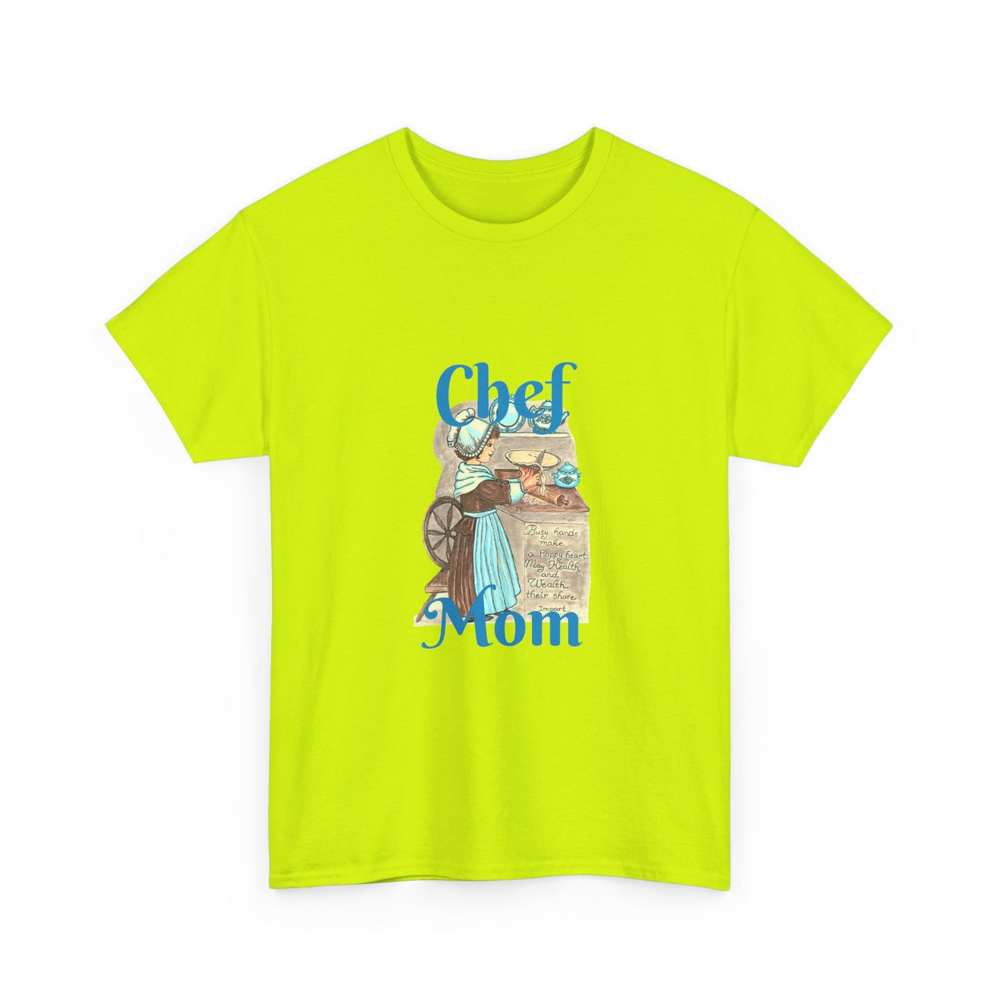 Chef Mom Unisex Heavy Cotton Tee
