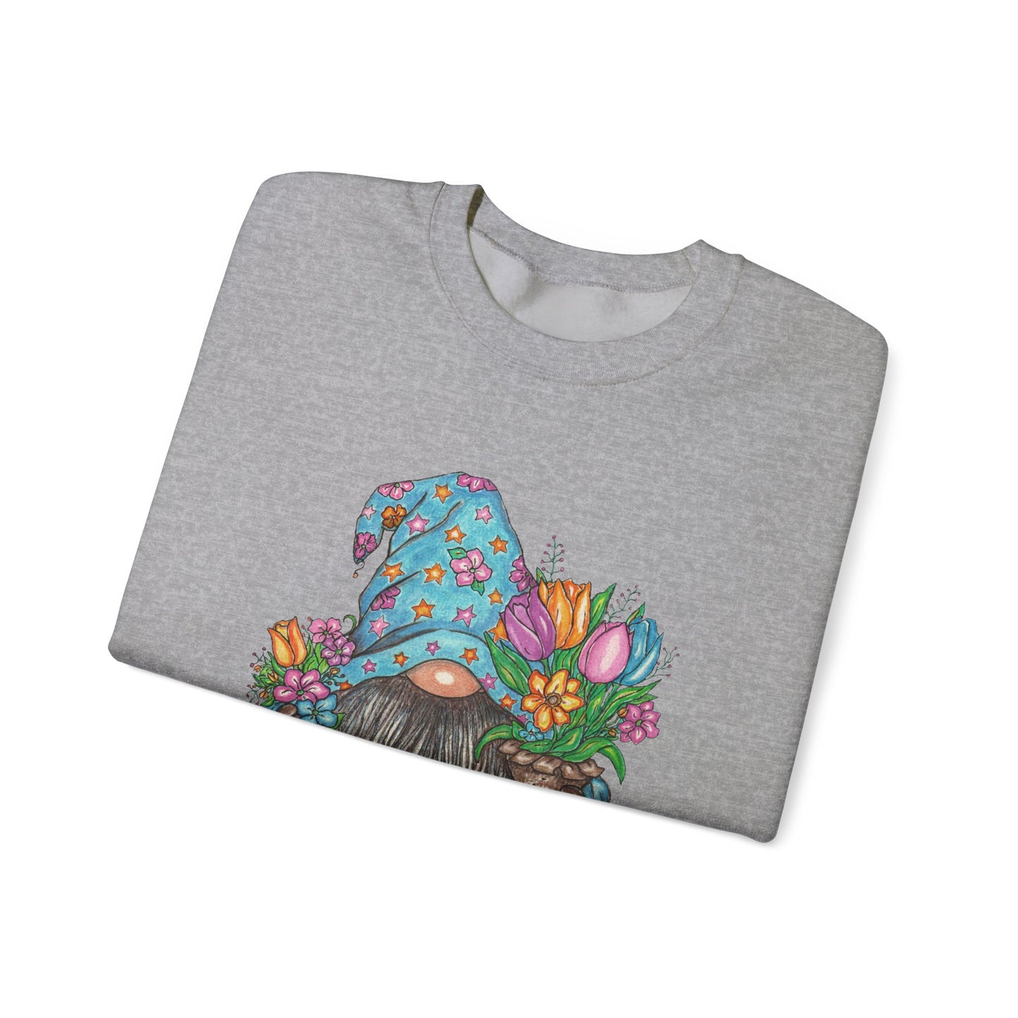Gardening Gnome Unisex Heavy Blend™ Crewneck Sweatshirt