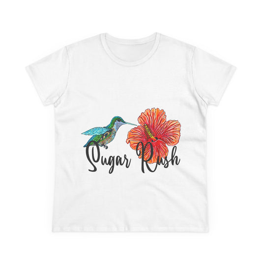 Sugar Rush Women's Midweight Cotton Tee