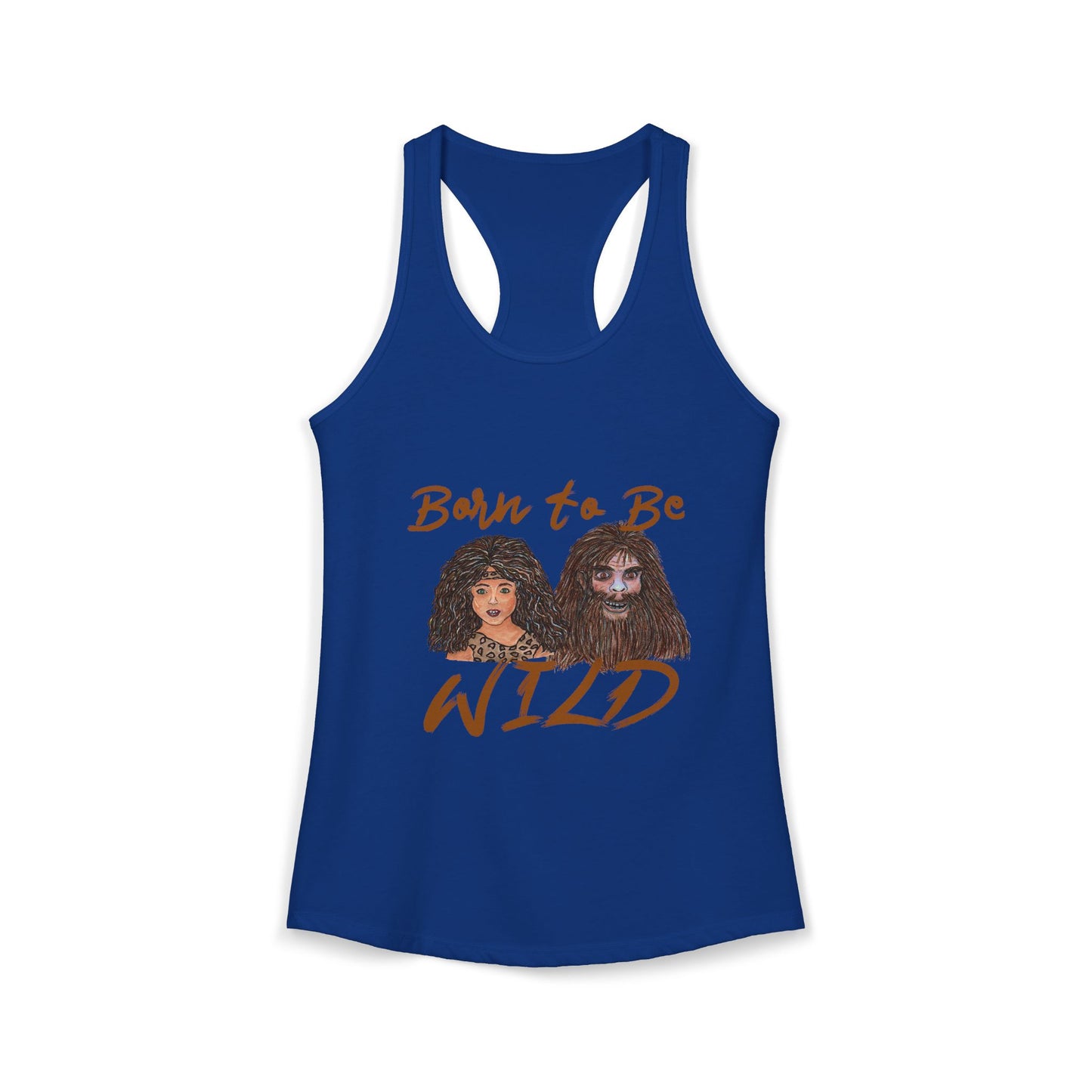 Born to be Wild Women's Ideal Racerback Tank