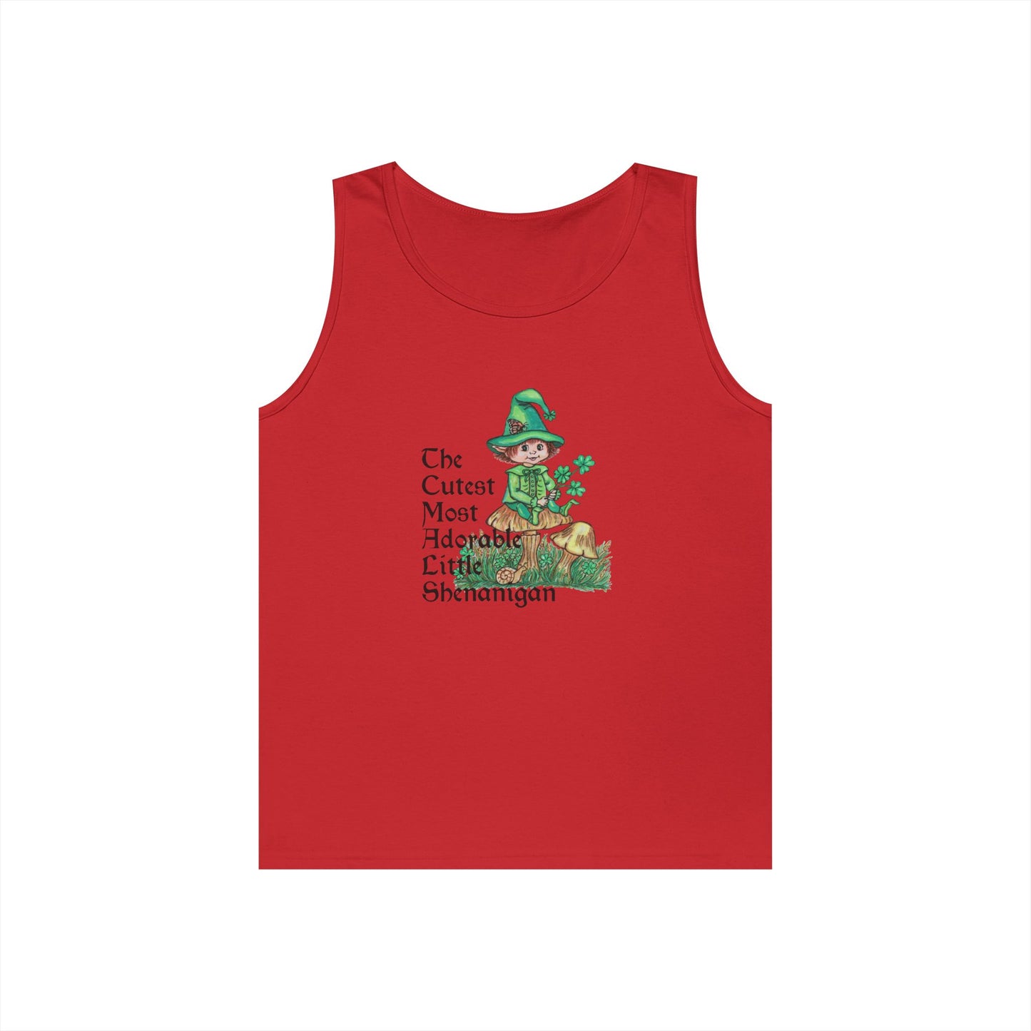 Cutest Shenanigans Unisex Heavy Cotton Tank Top