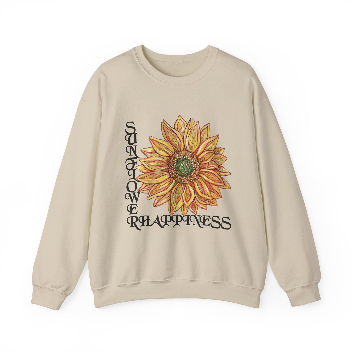 Sunshine and Happiness Unisex Heavy Blend™ Crewneck Sweatshirt