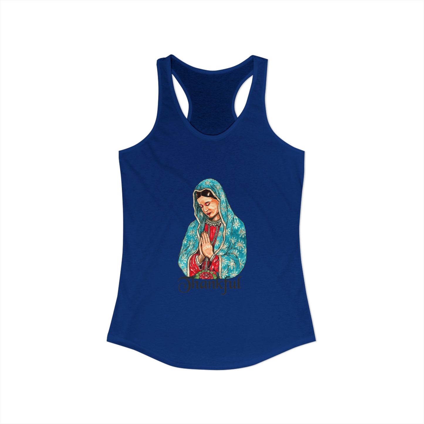 Thankful Women's Ideal Racerback Tank