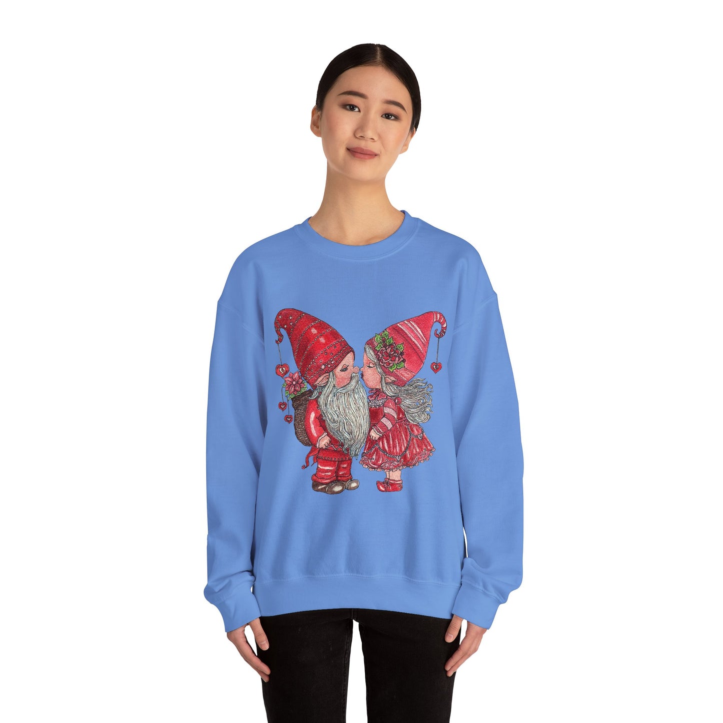 Gnome Lovers Unisex Heavy Blend™ Crewneck Sweatshirt