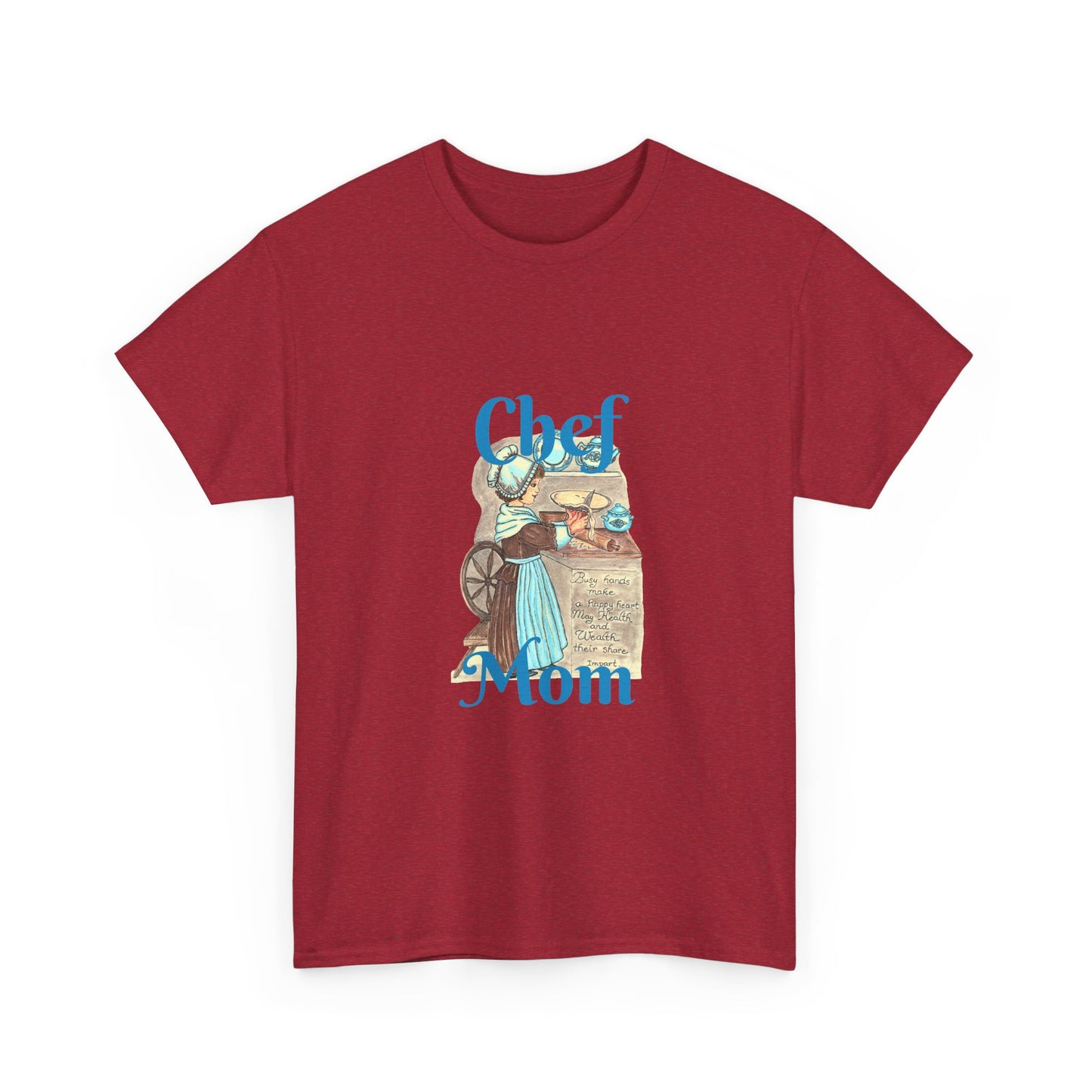 Chef Mom Unisex Heavy Cotton Tee