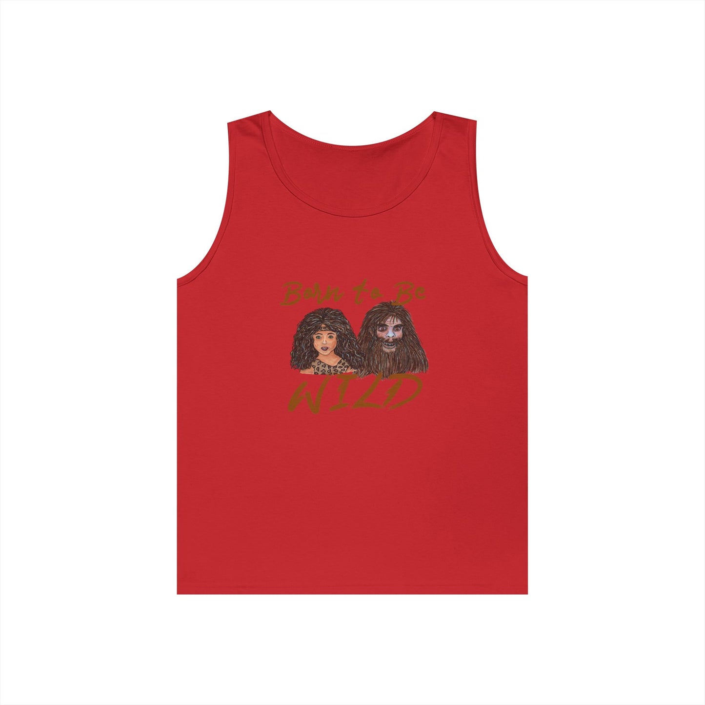 Born to be Wild Unisex Heavy Cotton Tank Top