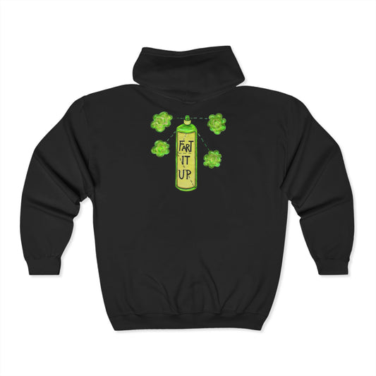Fart it Up Unisex Heavy Blend™ Full Zip Hooded Sweatshirt