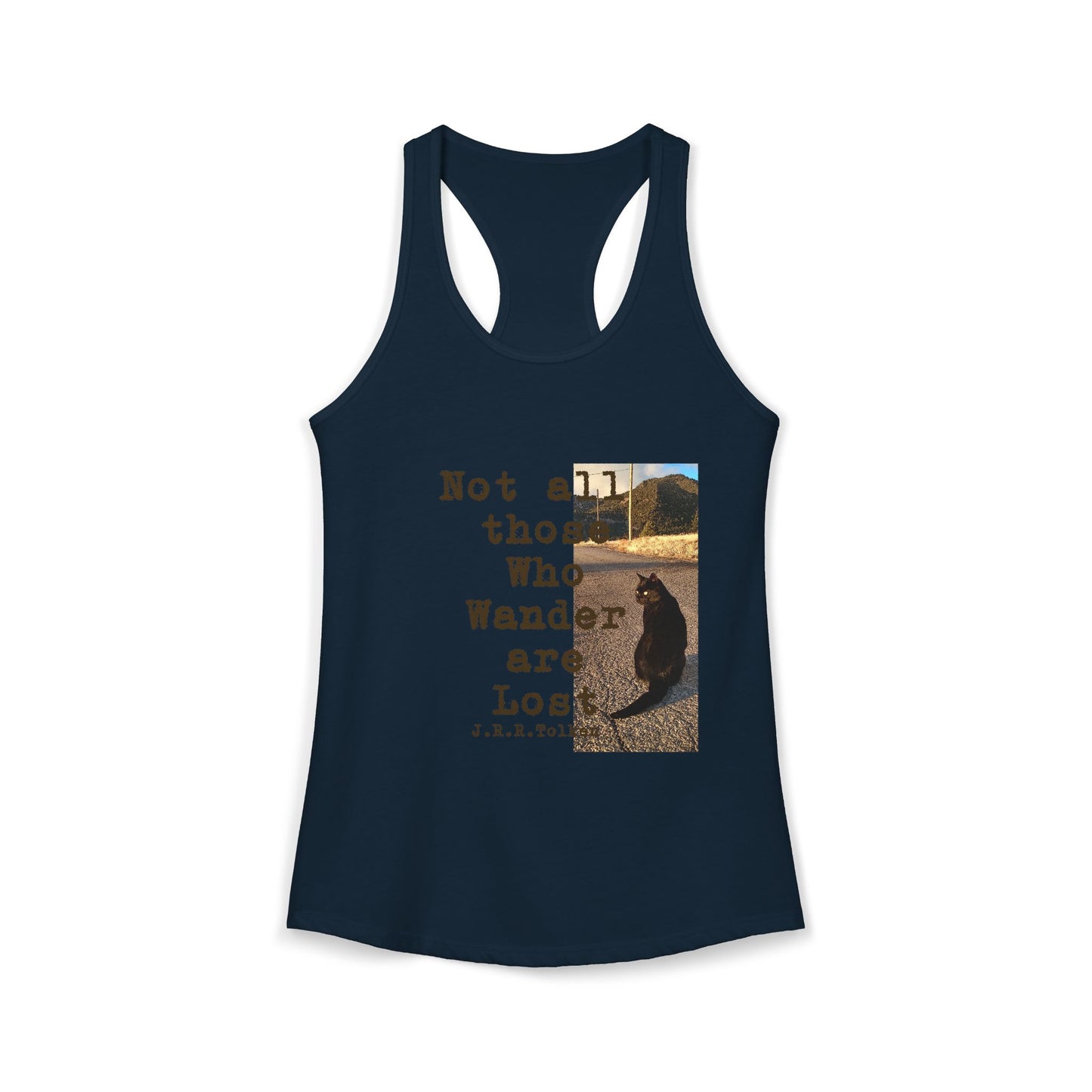 Wandering Kitty Women's Ideal Racerback Tank