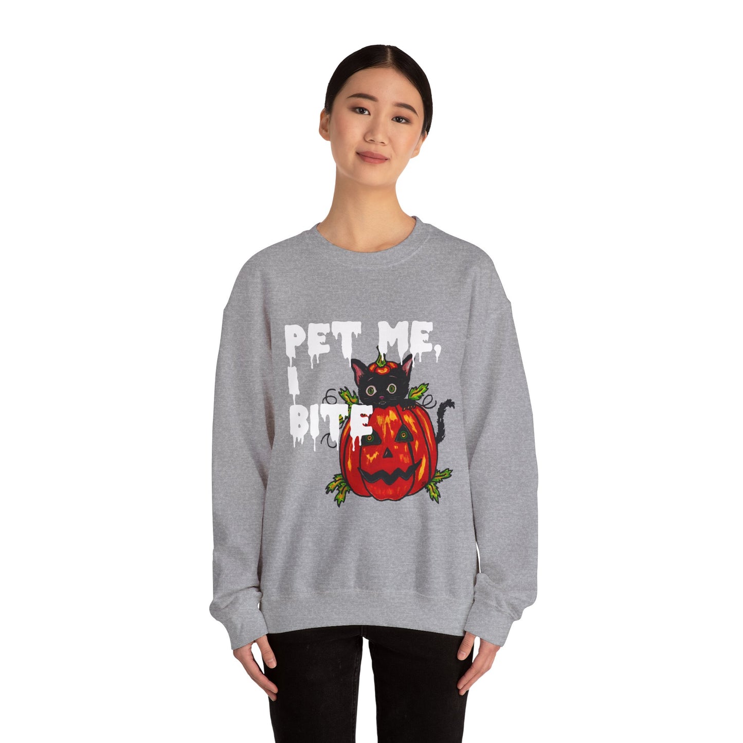 Pet Me Unisex Heavy Blend™ Crewneck Sweatshirt