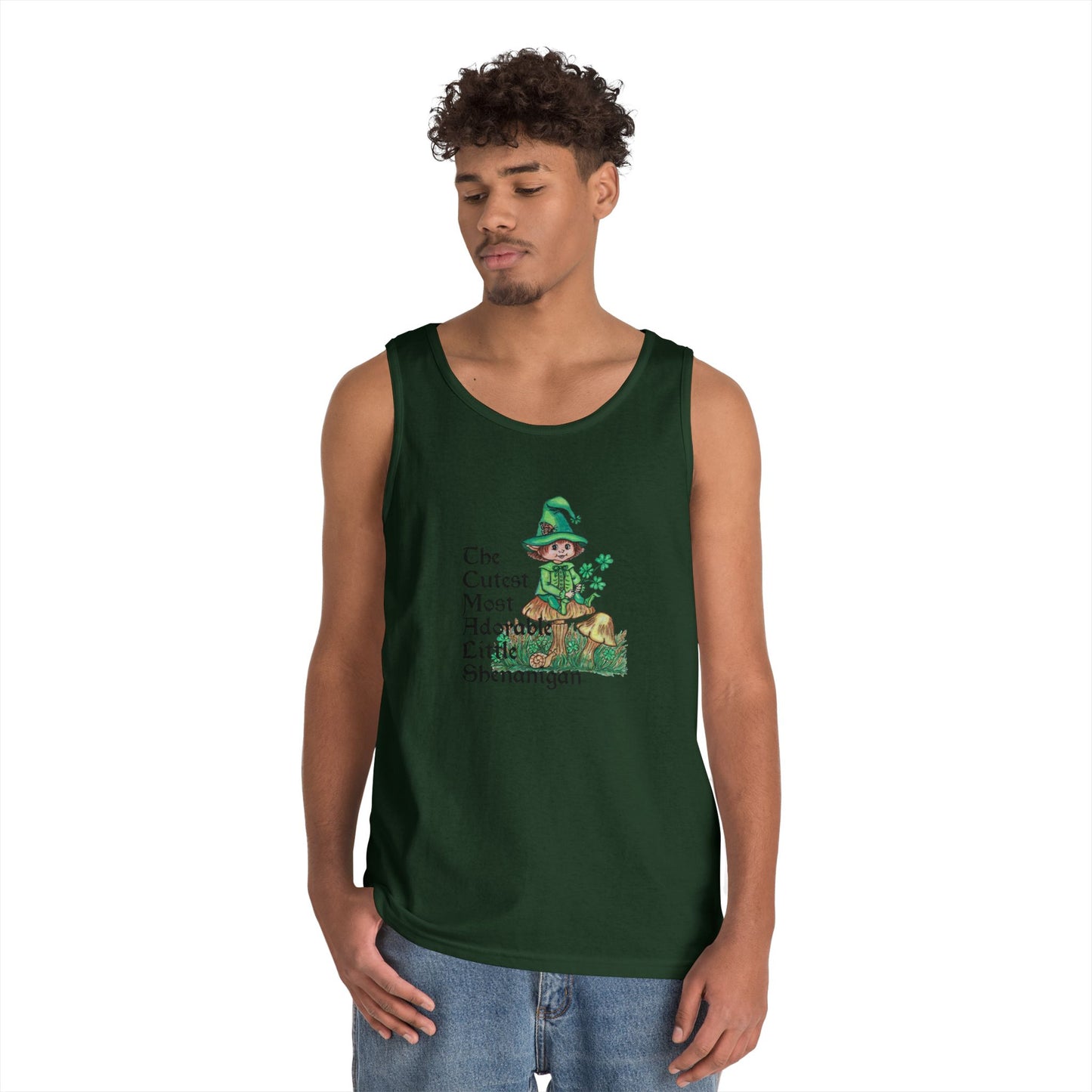 Cutest Shenanigans Unisex Heavy Cotton Tank Top