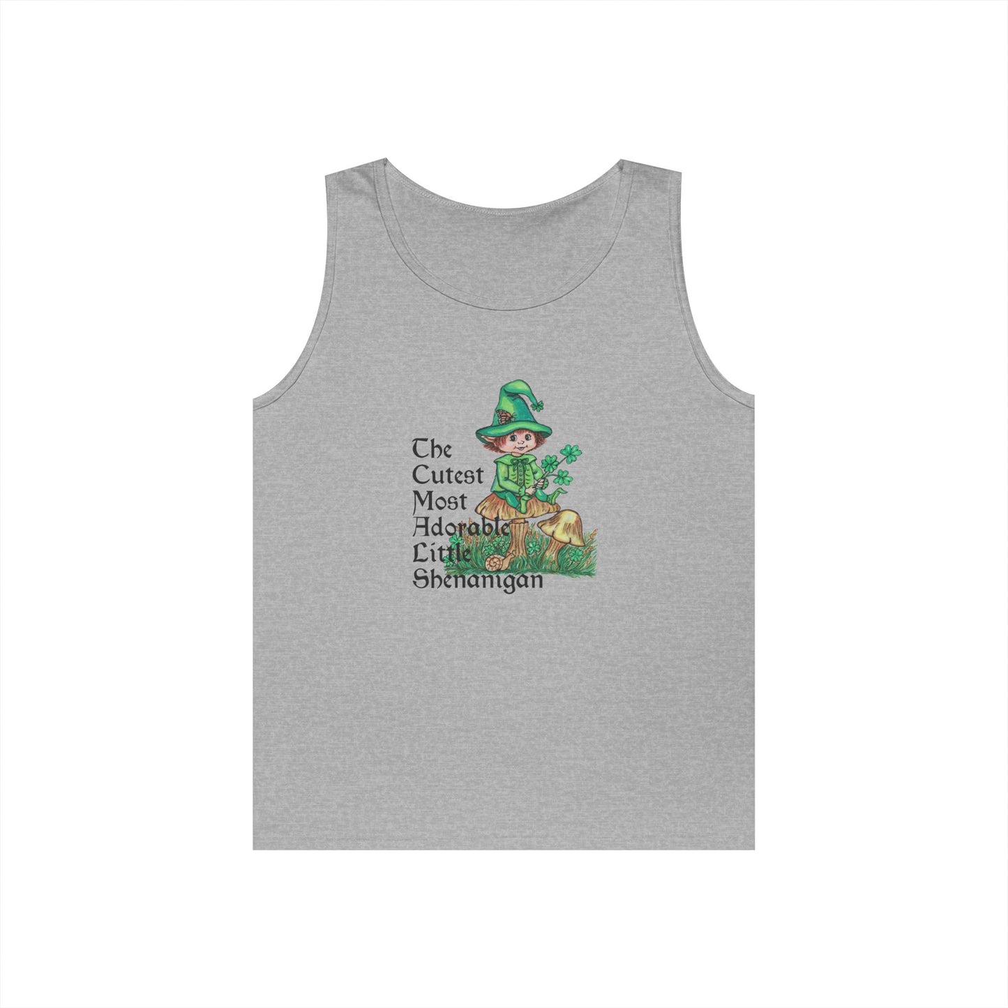 Cutest Shenanigans Unisex Heavy Cotton Tank Top