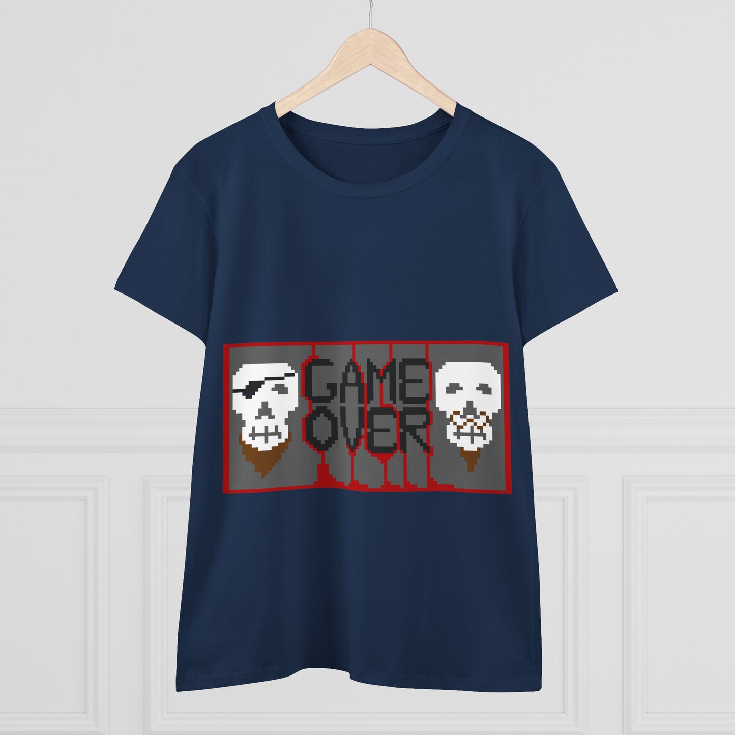 Game Over Women's Midweight Cotton Tee