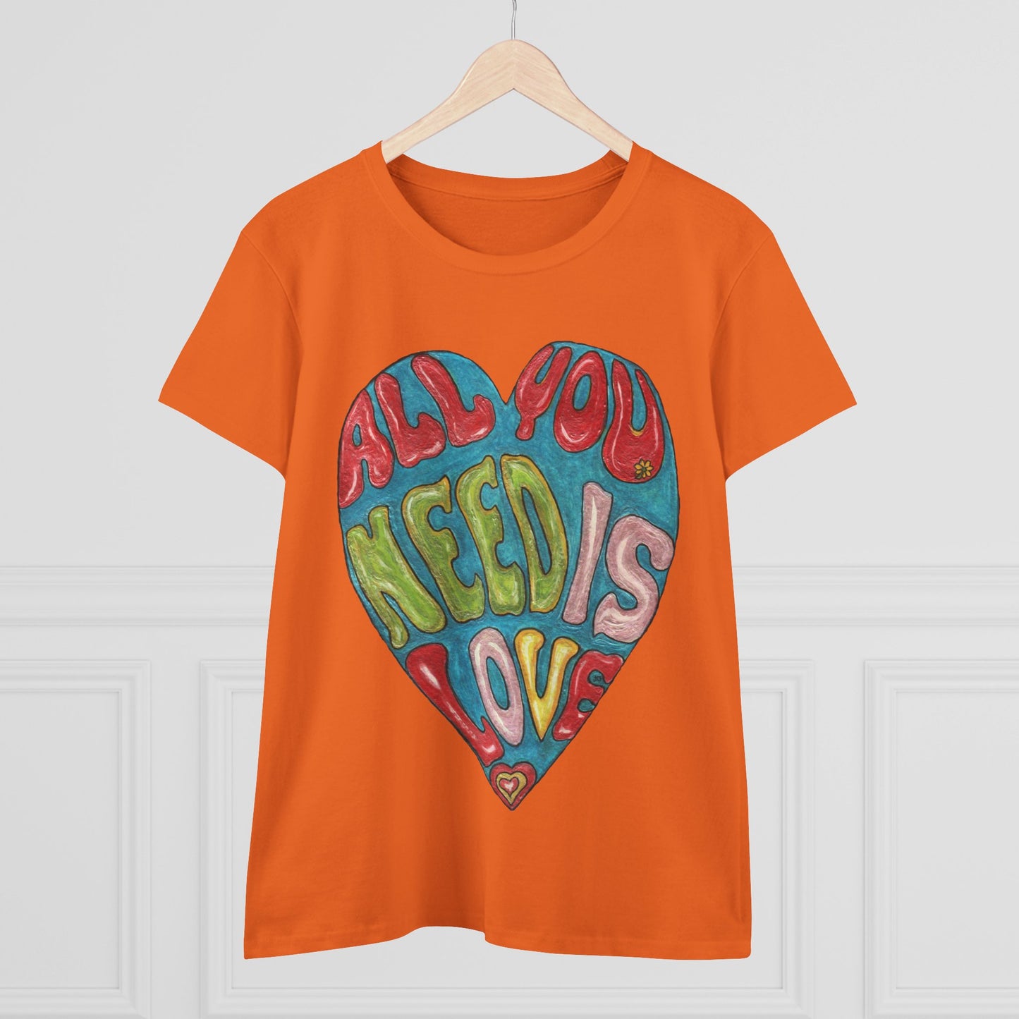 Love Women's Midweight Cotton Tee