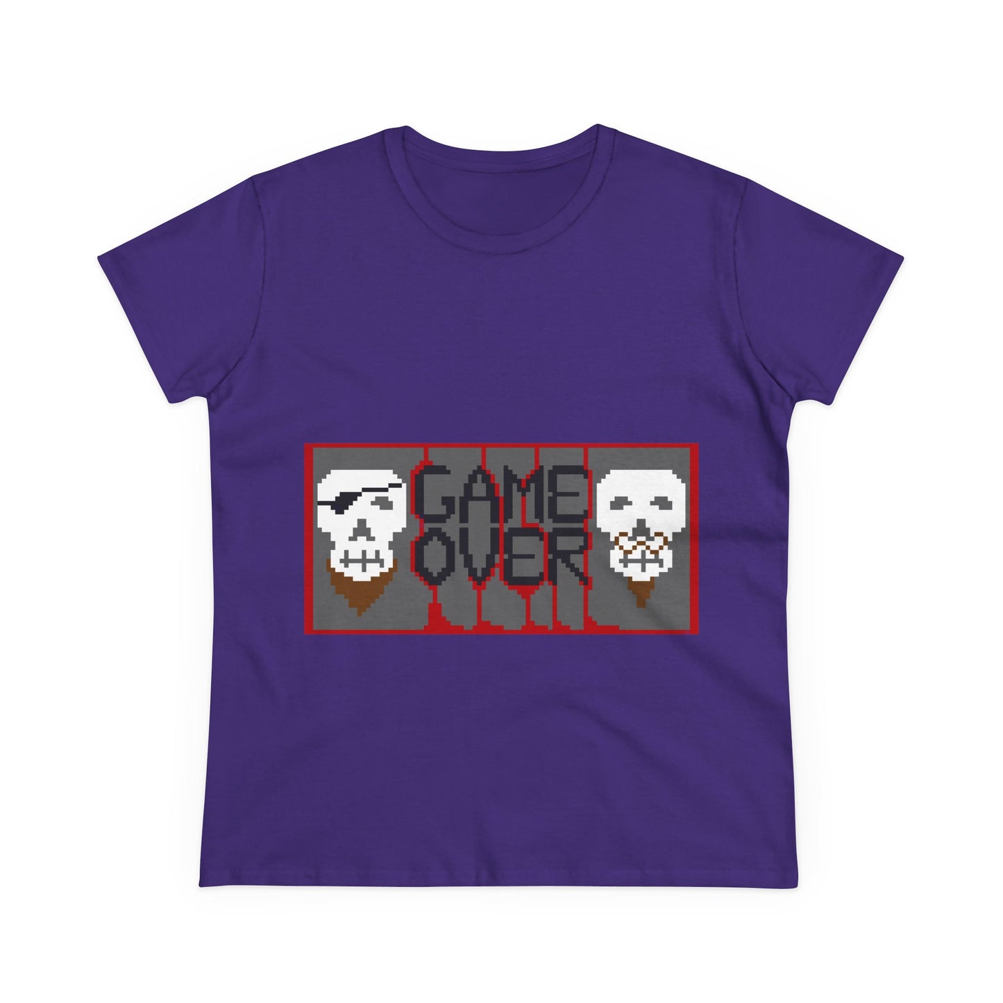 Game Over Women's Midweight Cotton Tee