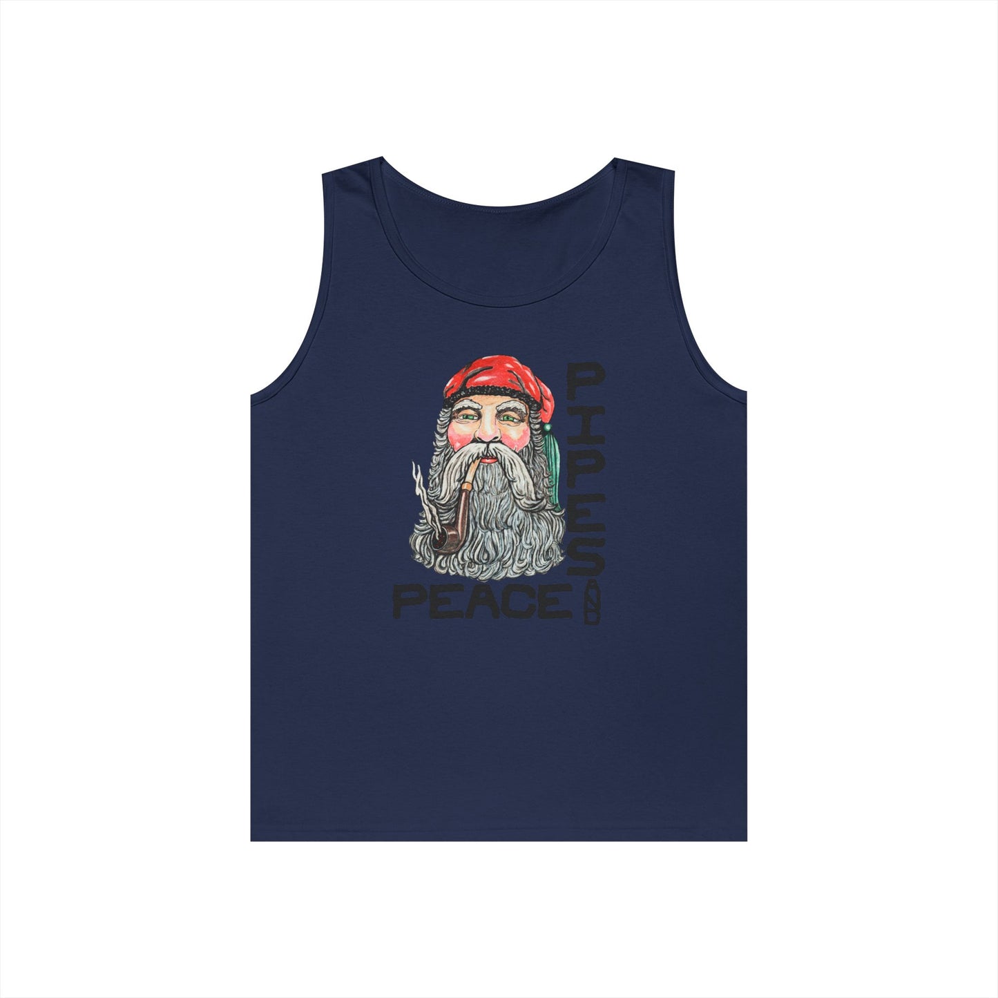 Pipes and Peace Unisex Heavy Cotton Tank Top